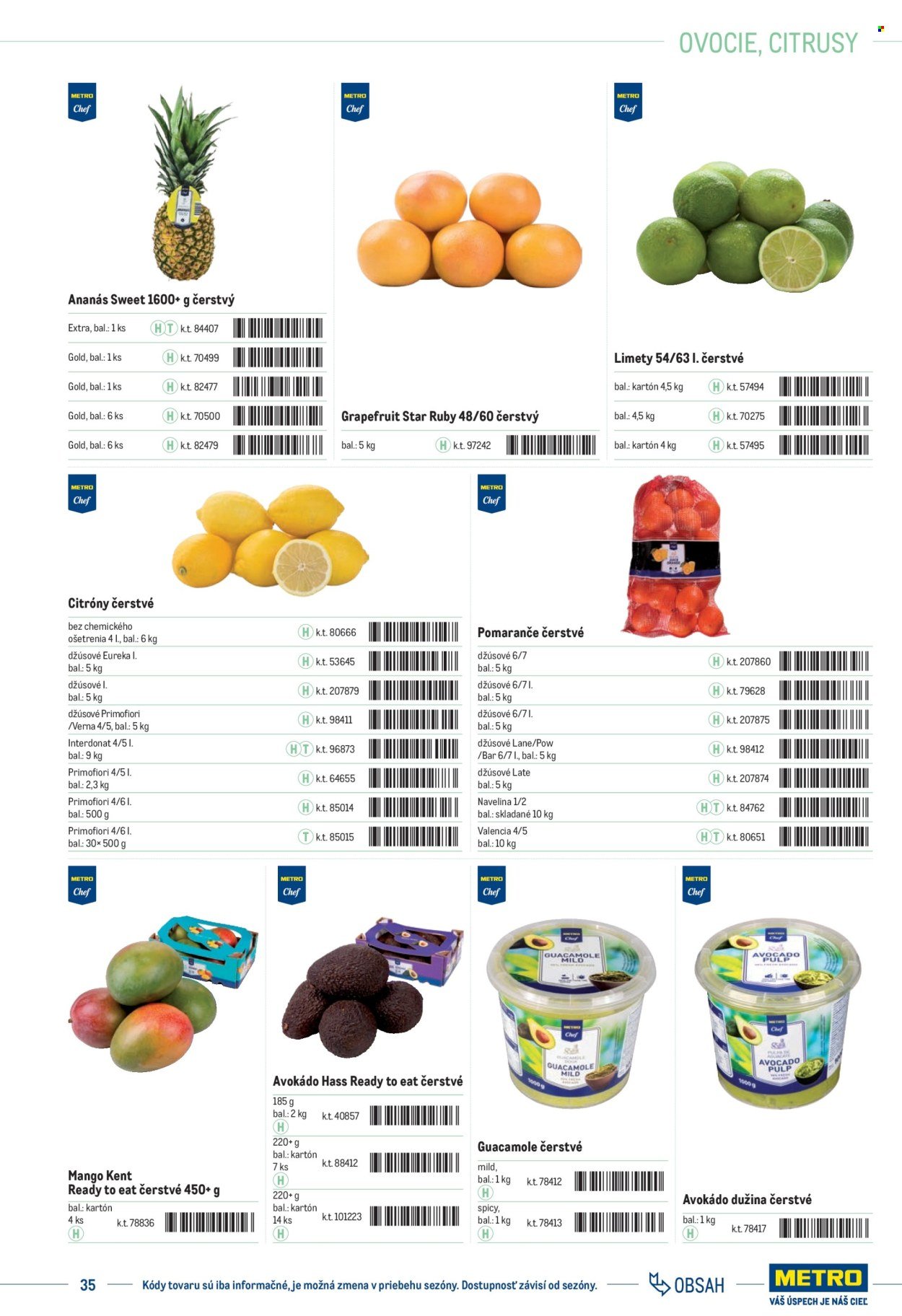 METRO leták - Katalóg vlastných značiek METRO (2025-11-22) | 35