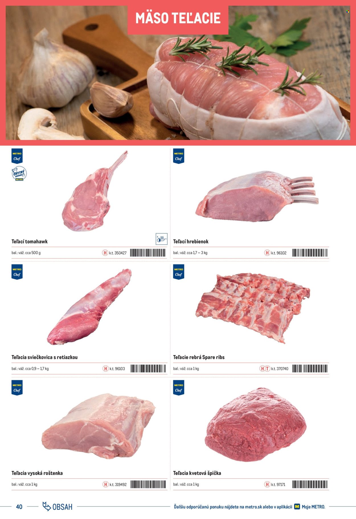 METRO leták - Katalóg vlastných značiek METRO (2025-11-22) | 40