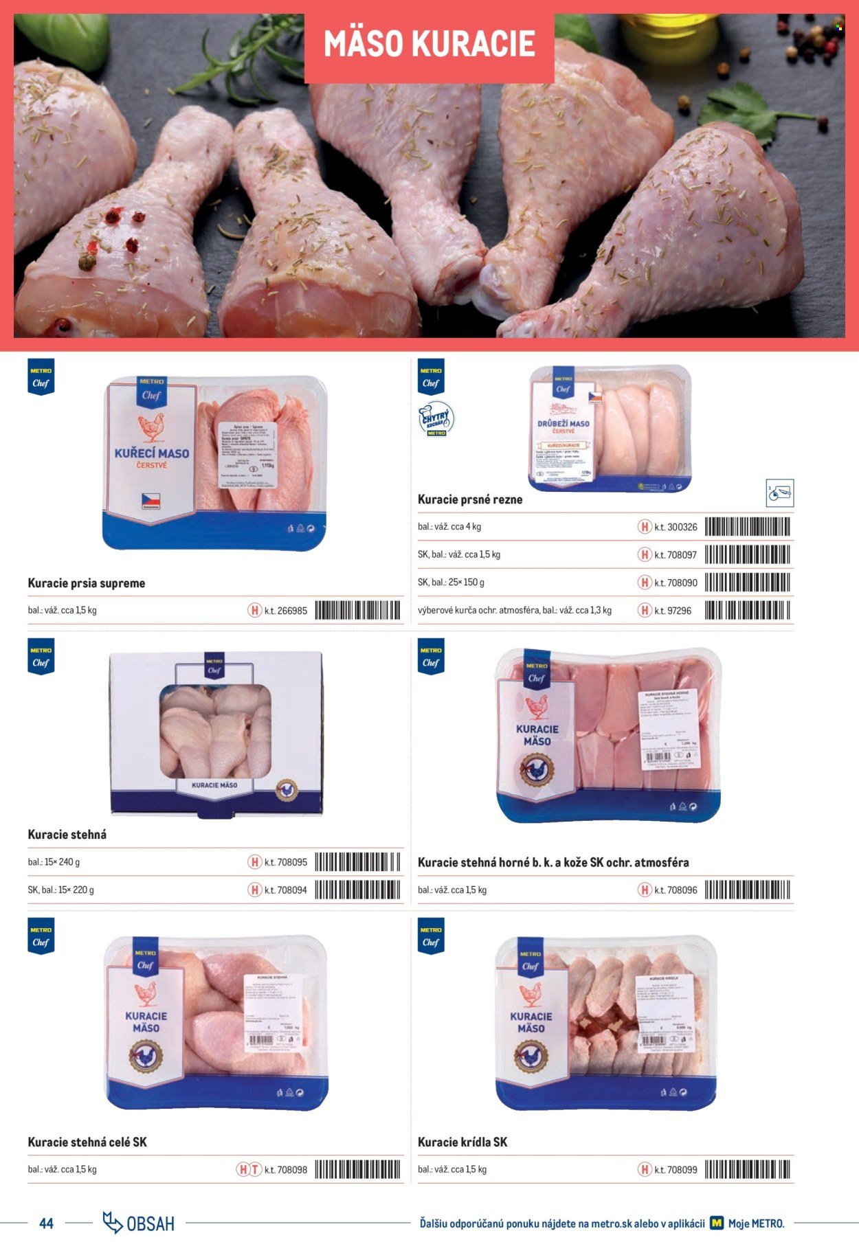 METRO leták - Katalóg vlastných značiek METRO (2025-11-22) | 44