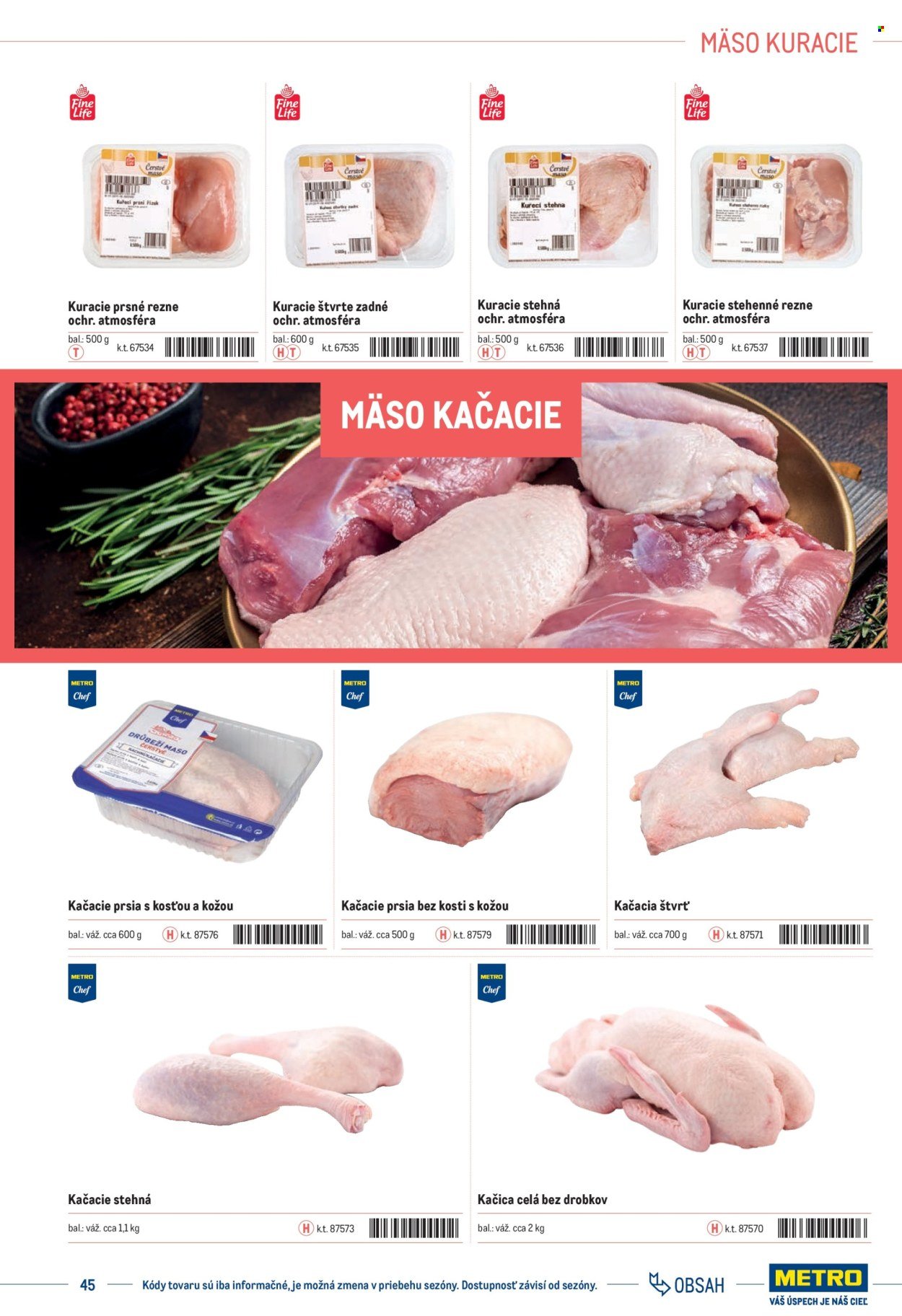 METRO leták - Katalóg vlastných značiek METRO (2025-11-22) | 45