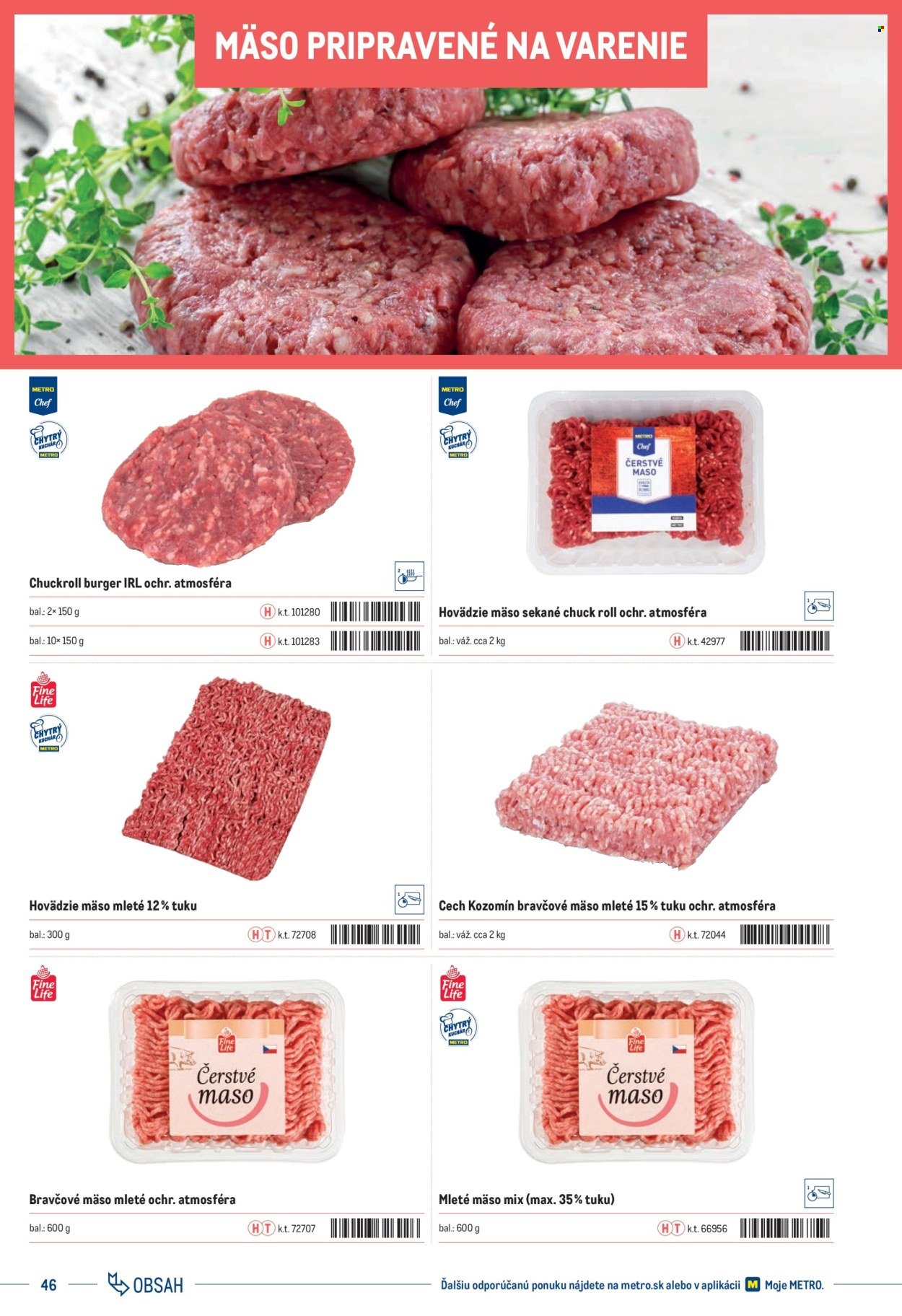 METRO leták - Katalóg vlastných značiek METRO (2025-11-22) | 46
