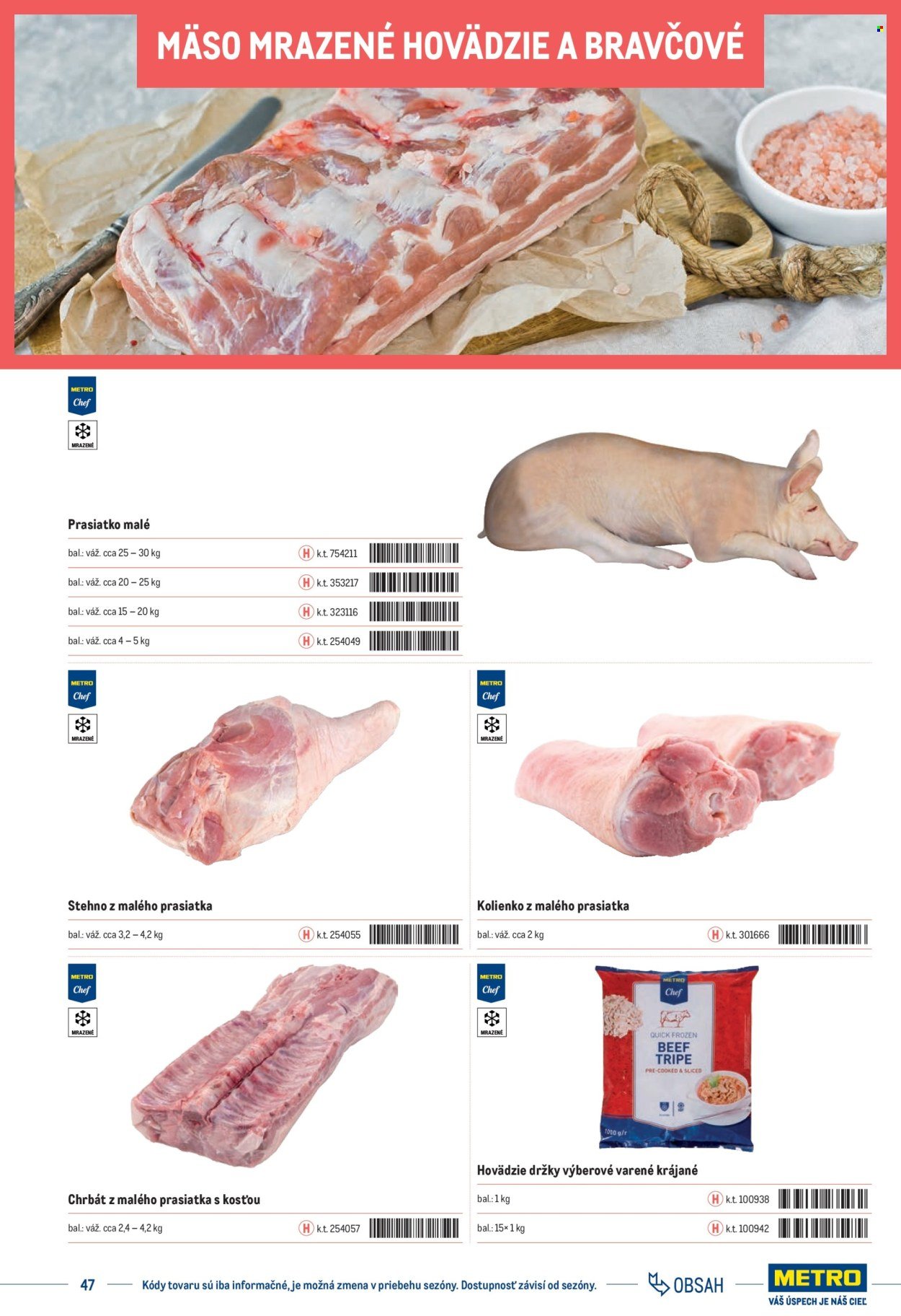 METRO leták - Katalóg vlastných značiek METRO (2025-11-22) | 47
