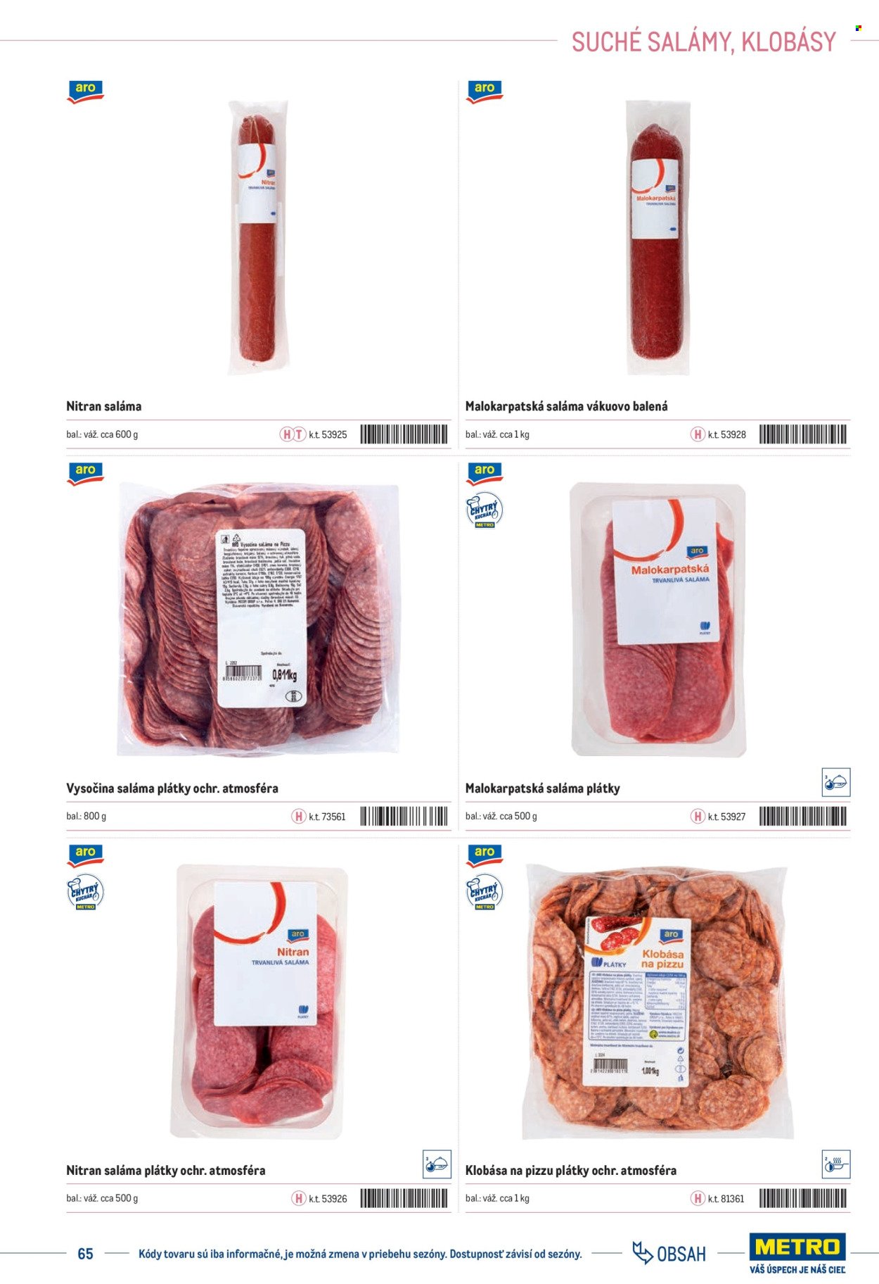 METRO leták - Katalóg vlastných značiek METRO (2025-11-22) | 65