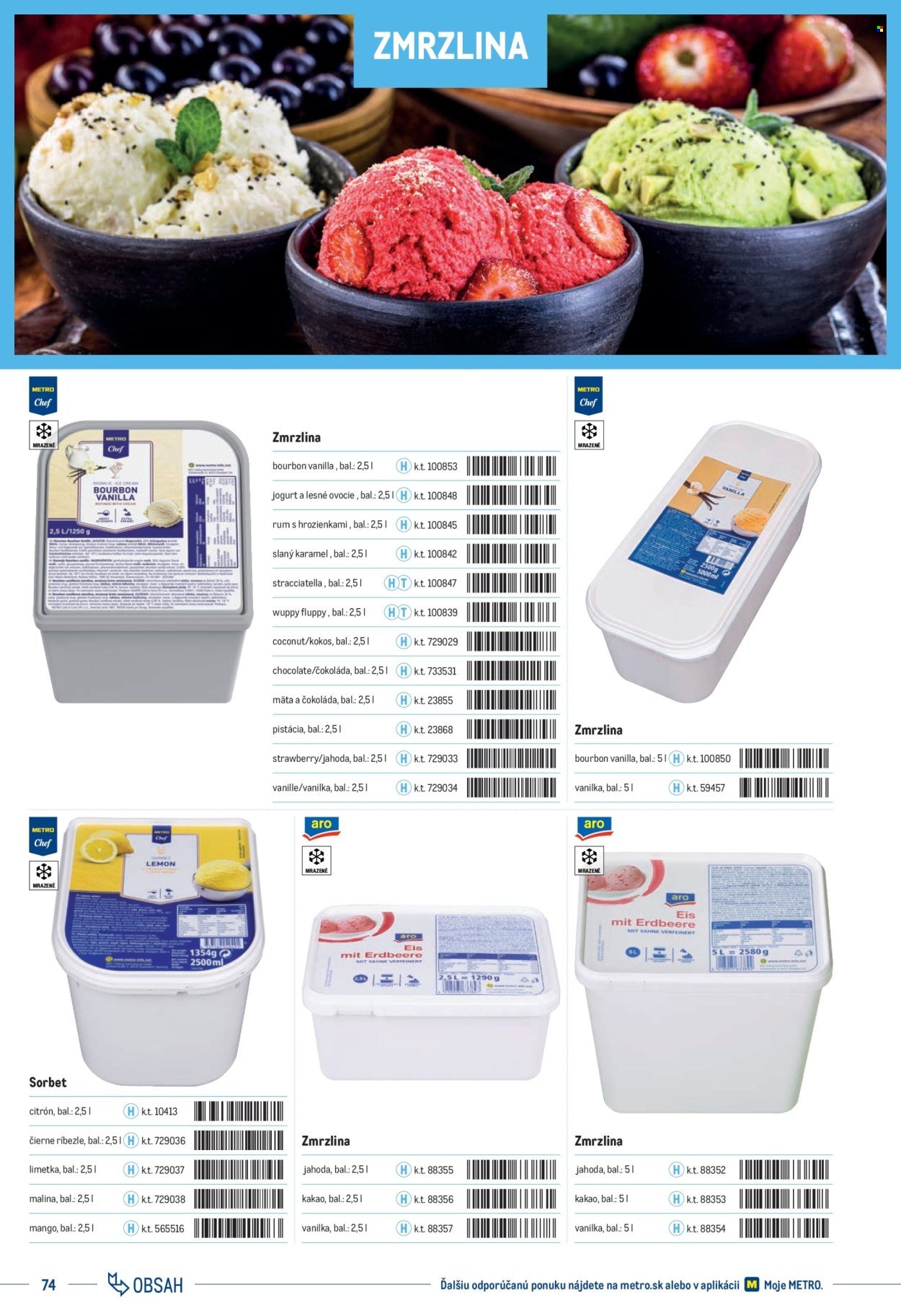 METRO leták - Katalóg vlastných značiek METRO (2025-11-22) | 74
