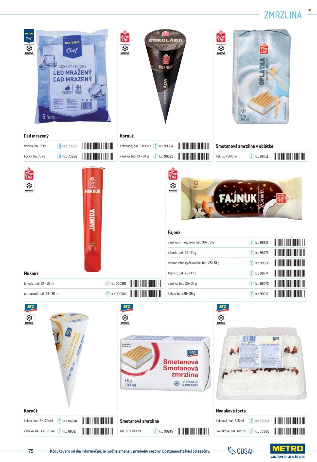 METRO leták - Katalóg vlastných značiek METRO (2025-11-22) | 75