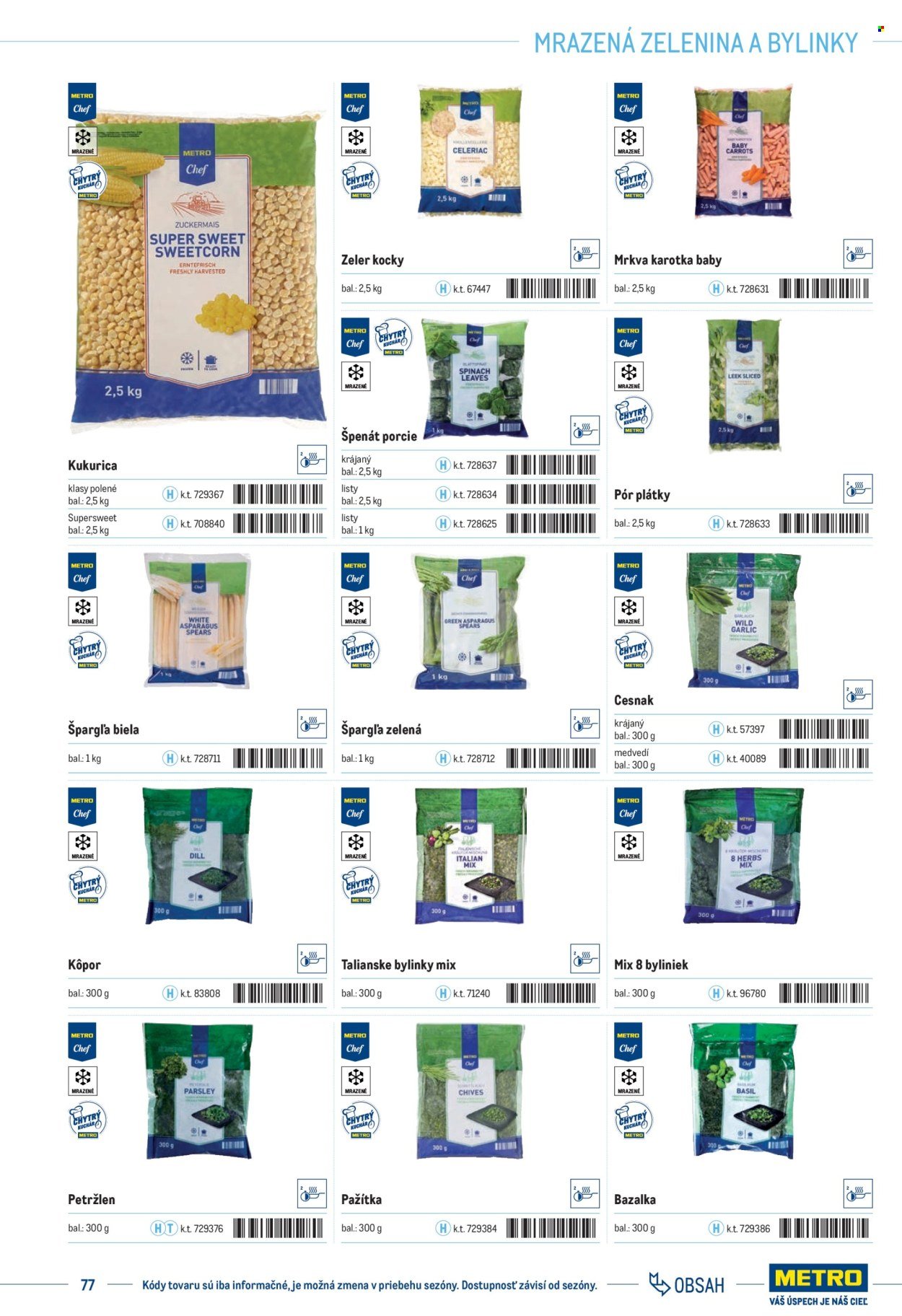 METRO leták - Katalóg vlastných značiek METRO (2025-11-22) | 77
