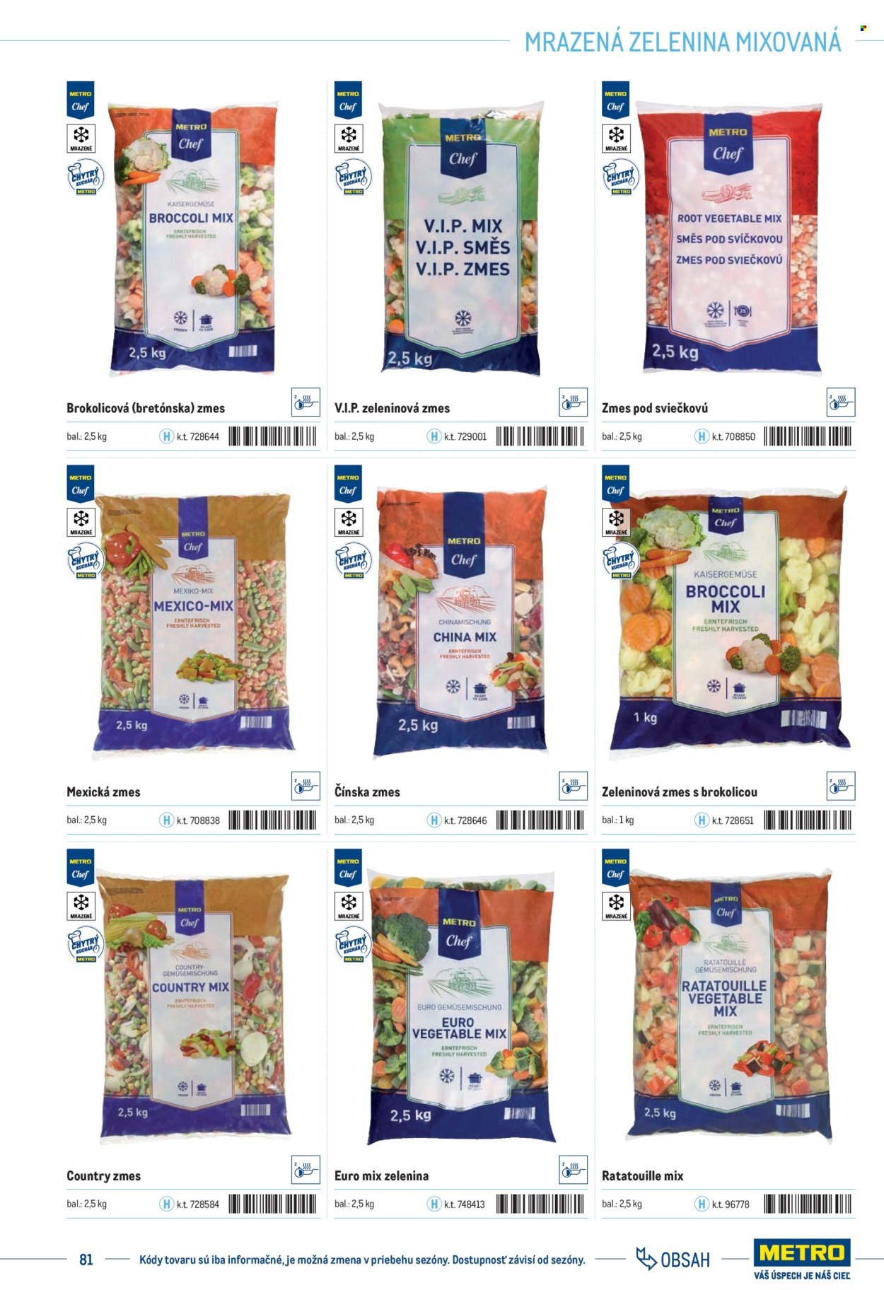 METRO leták - Katalóg vlastných značiek METRO (2025-11-22) | 81