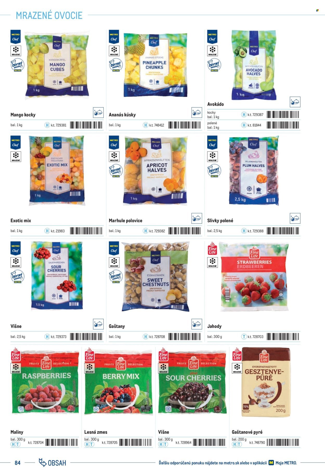 METRO leták - Katalóg vlastných značiek METRO (2025-11-22) | 84
