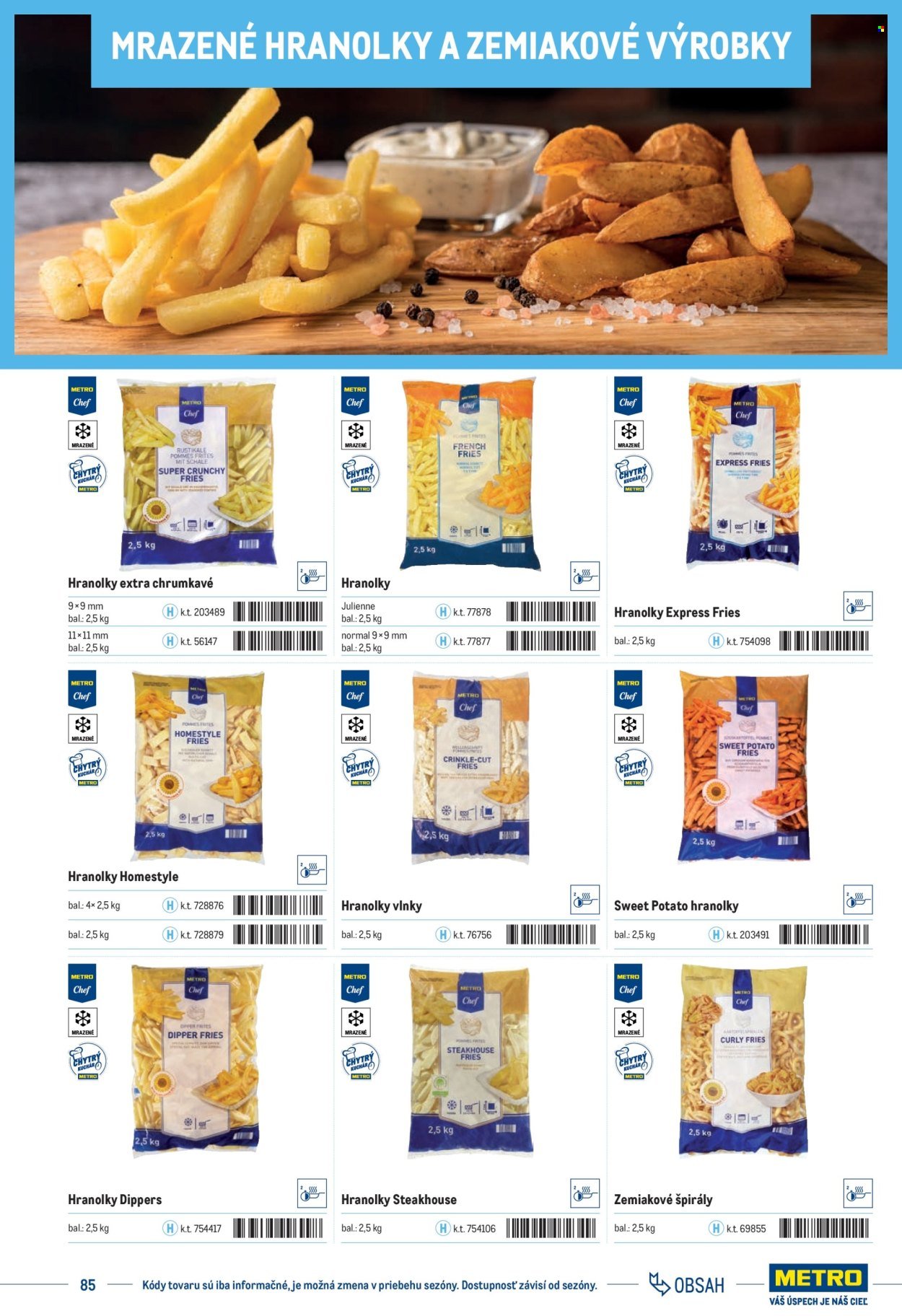 METRO leták - Katalóg vlastných značiek METRO (2025-11-22) | 85