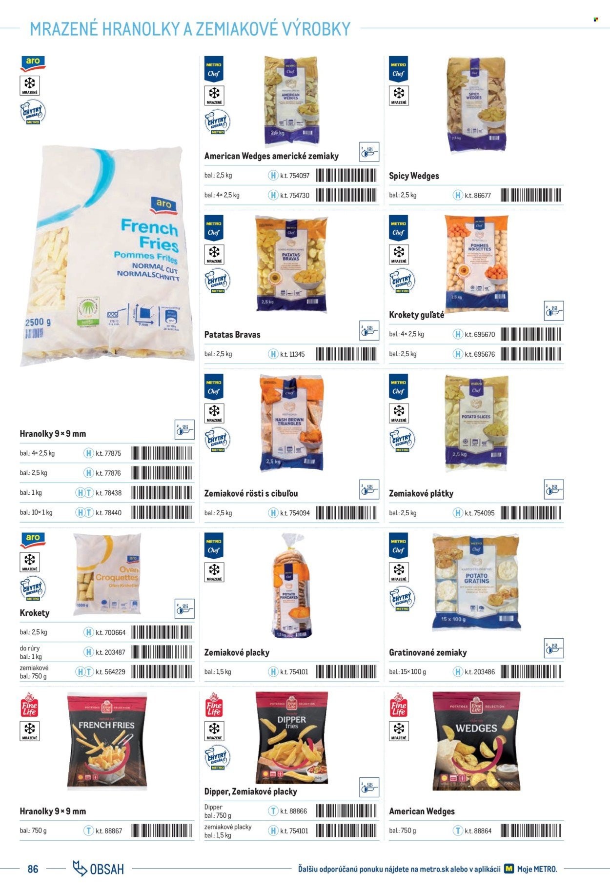 METRO leták - Katalóg vlastných značiek METRO (2025-11-22) | 86