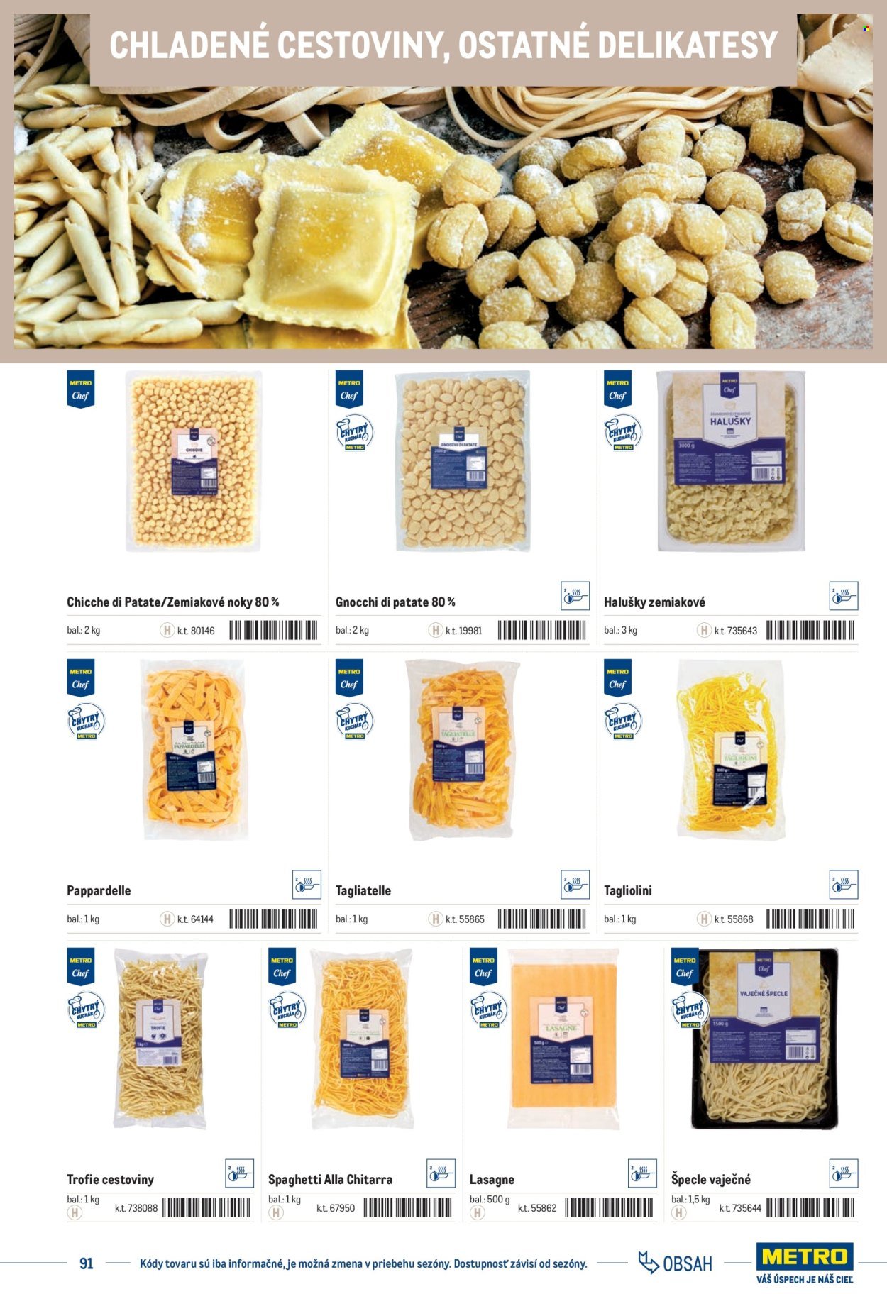 METRO leták - Katalóg vlastných značiek METRO (2025-11-22) | 91