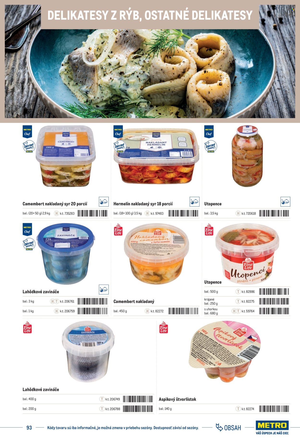 METRO leták - Katalóg vlastných značiek METRO (2025-11-22) | 93