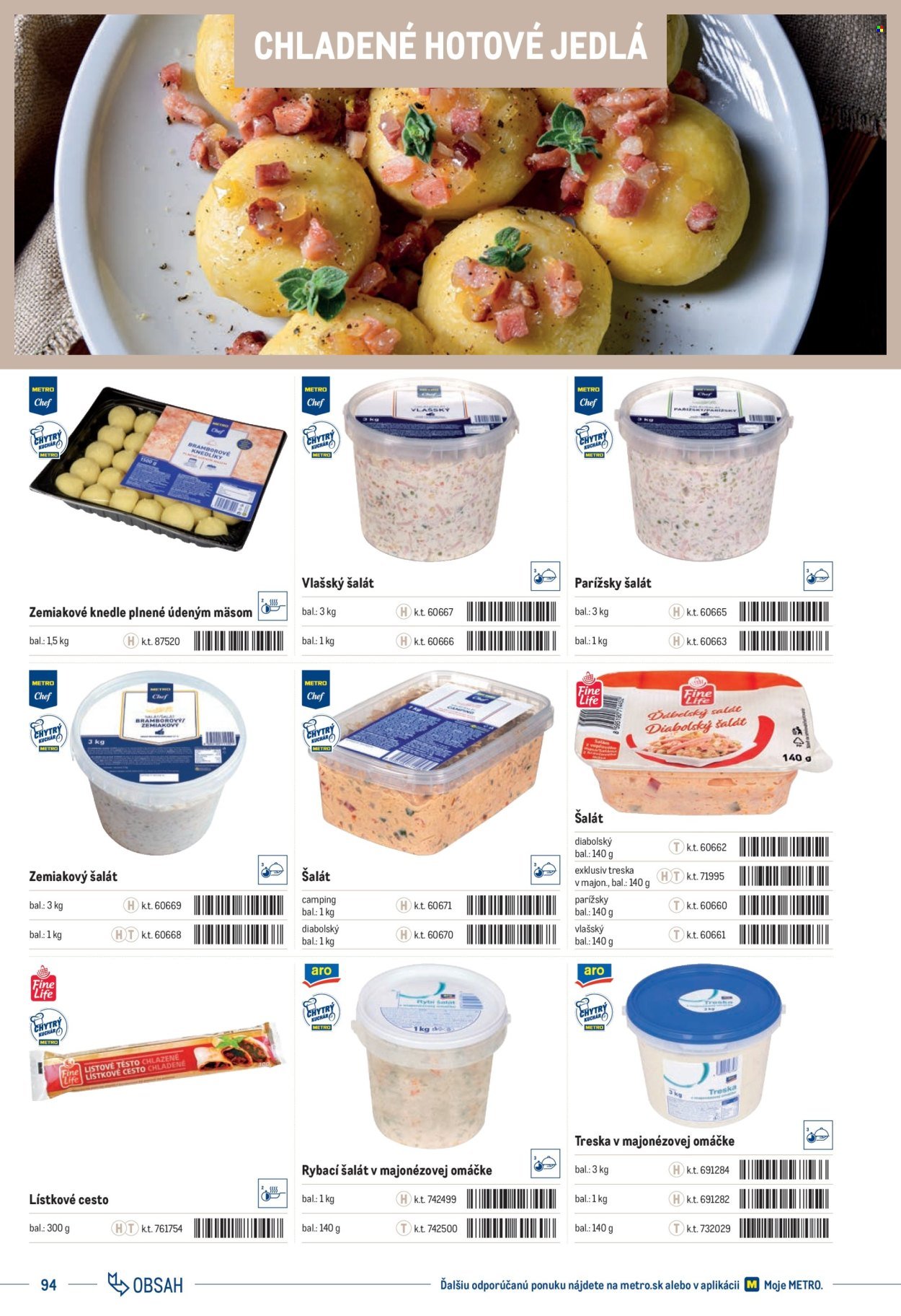 METRO leták - Katalóg vlastných značiek METRO (2025-11-22) | 94