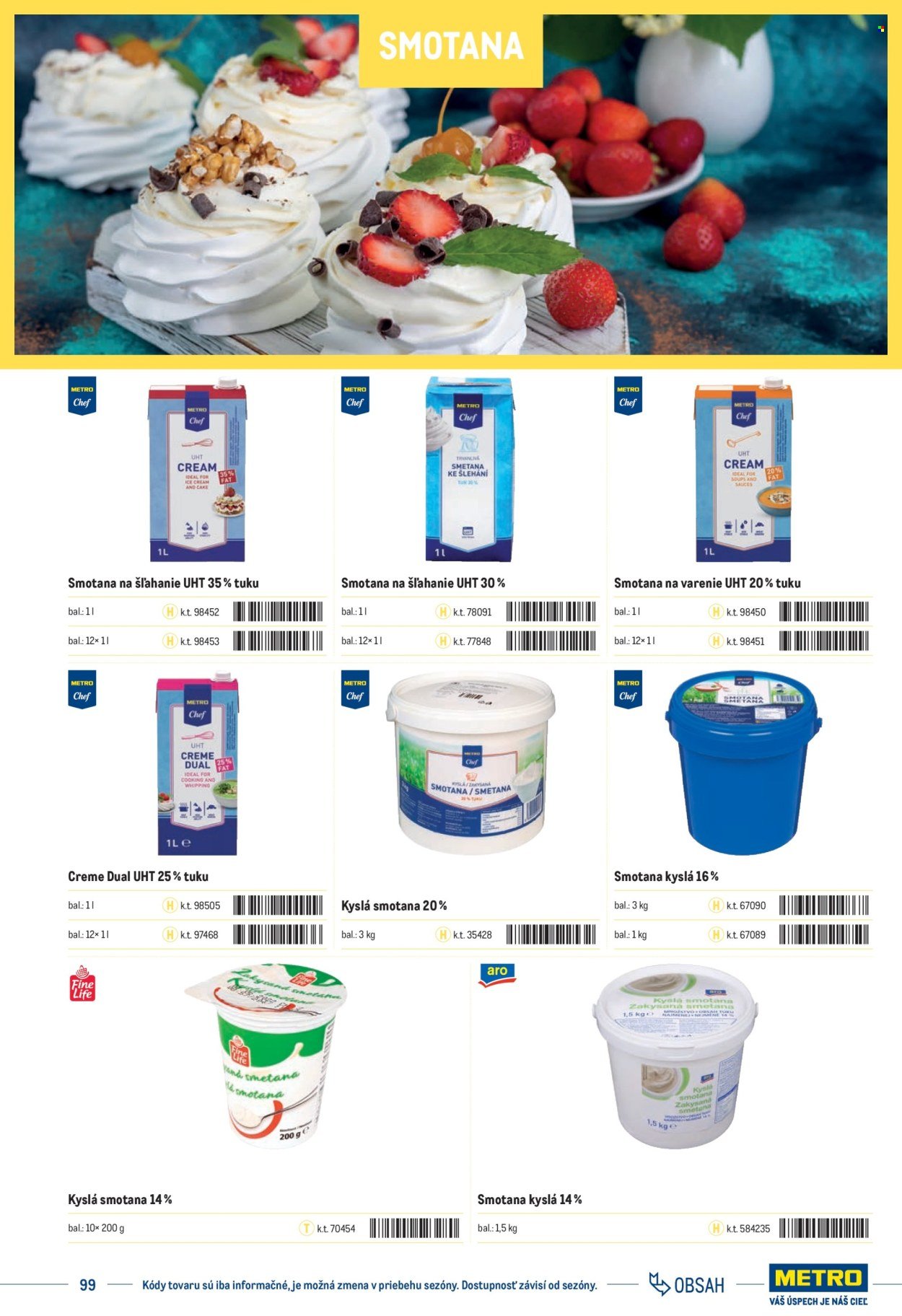 METRO leták - Katalóg vlastných značiek METRO (2025-11-22) | 99