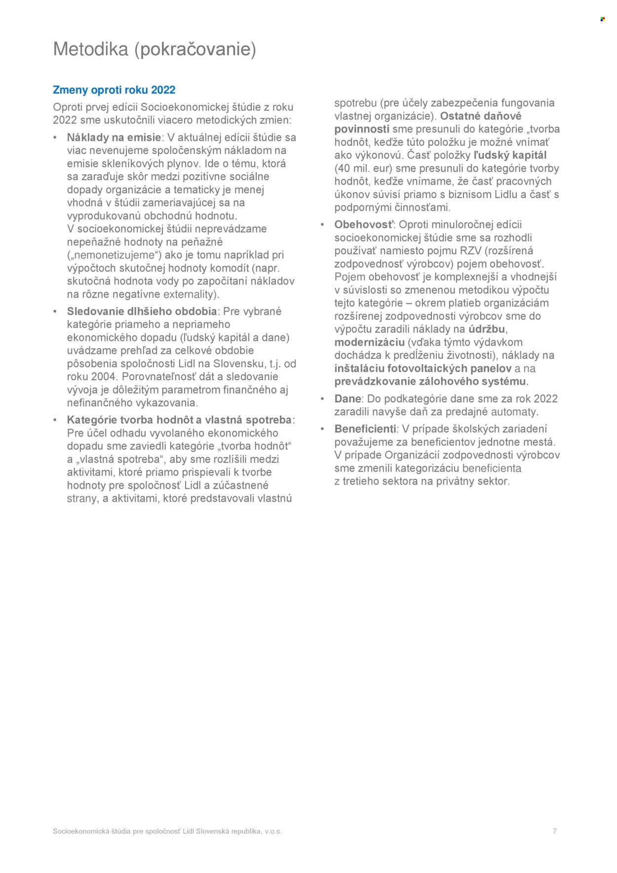 LIDL leták - Socioekonomická štúdia Lidl (2025-08-01) | 7