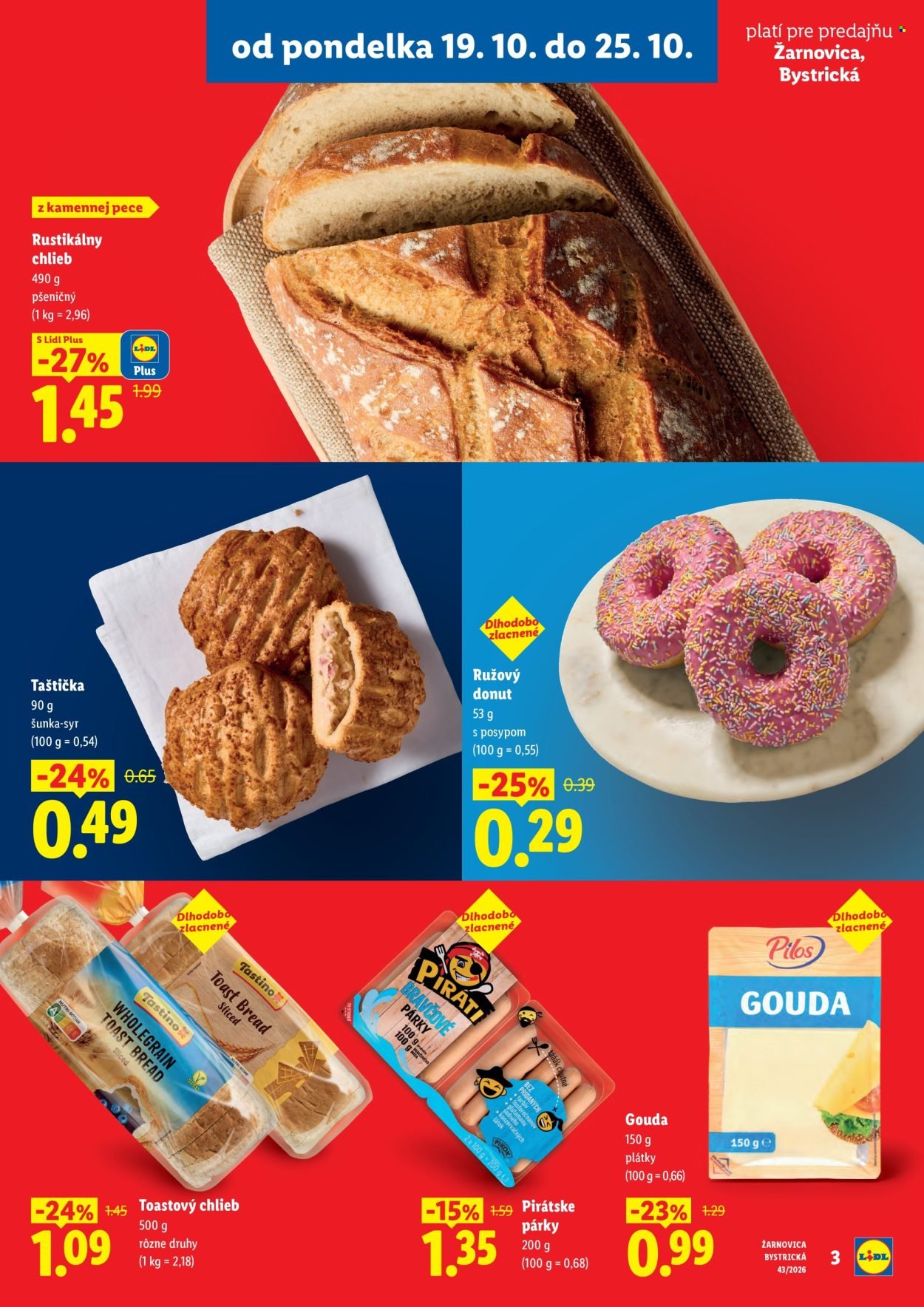 LIDL leták - Nová predajňa Žarnovica