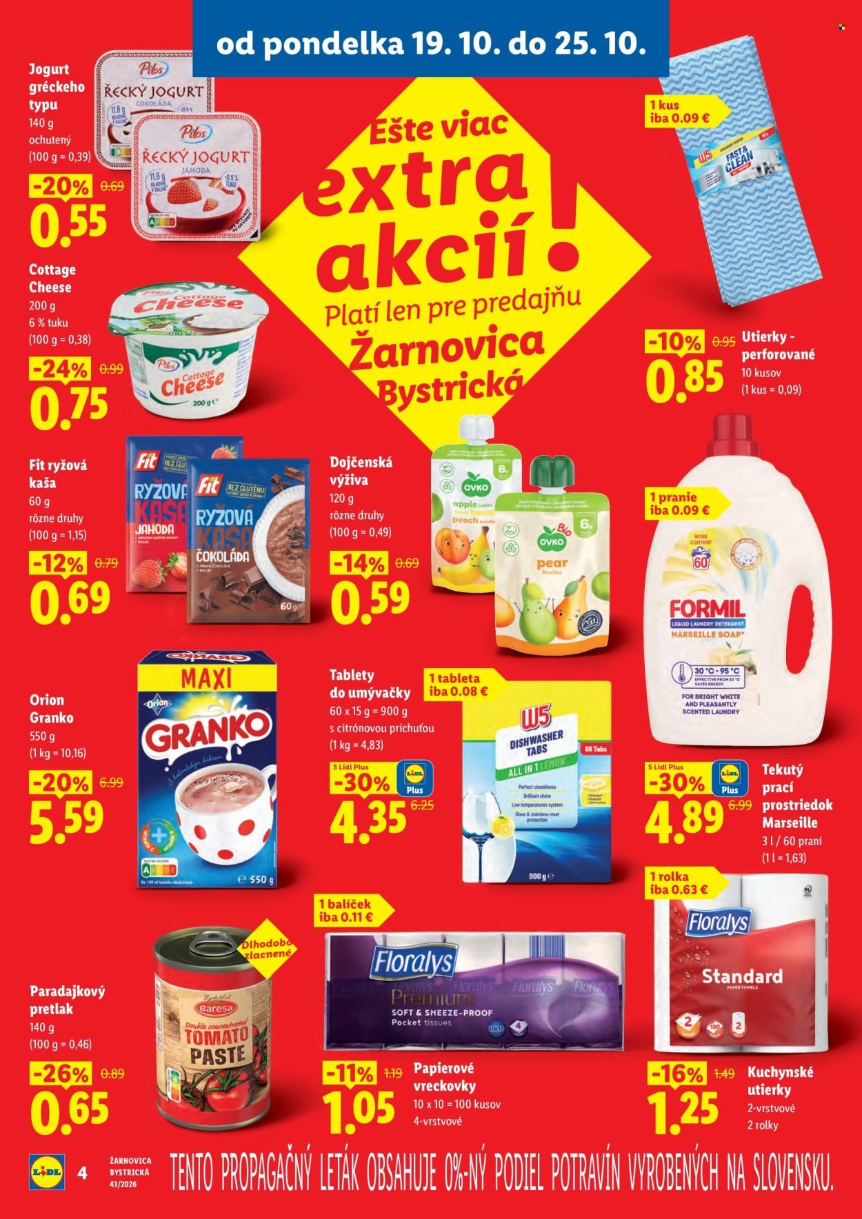 LIDL leták - Nová predajňa Žarnovica