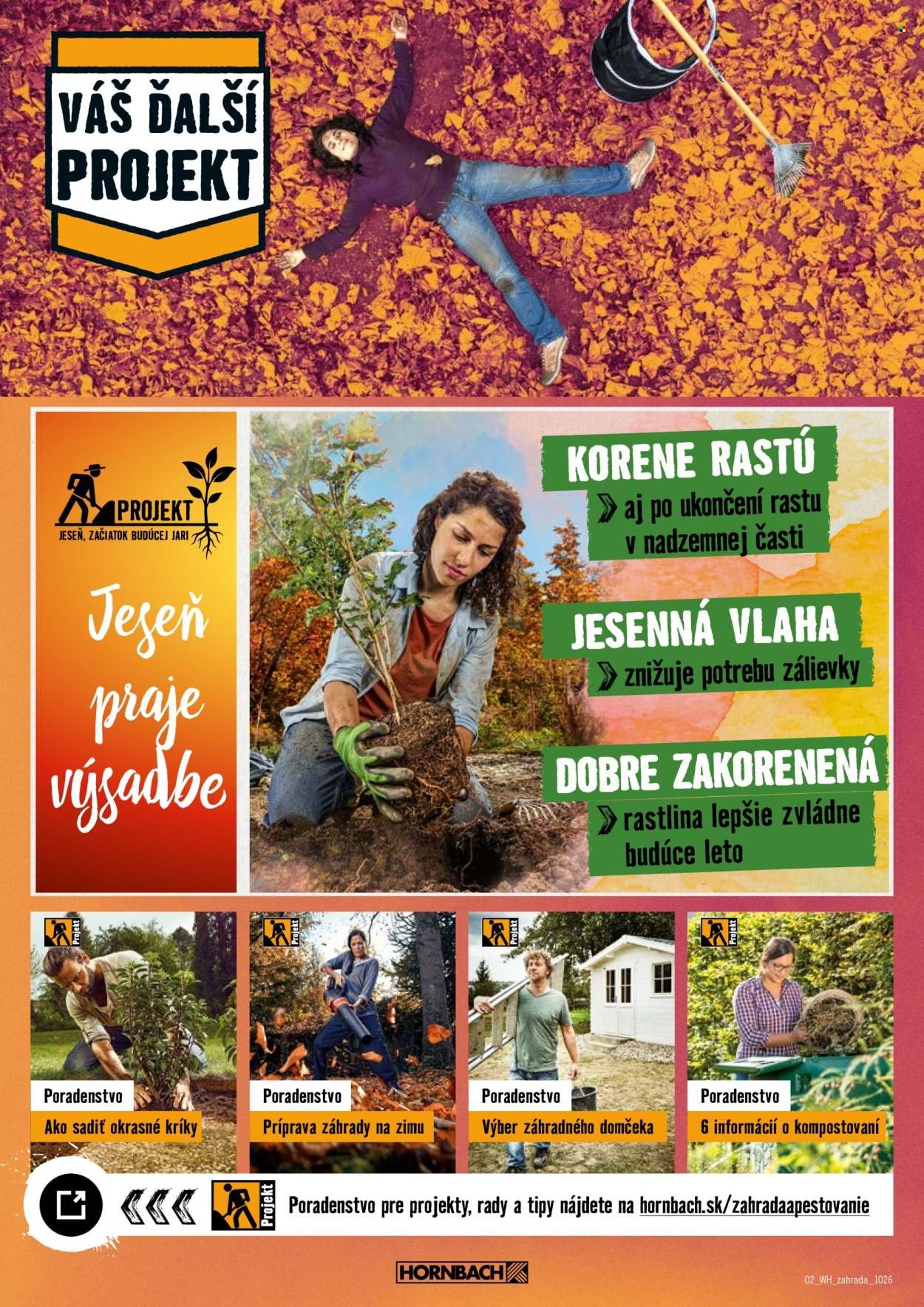 HORNBACH leták - Váš ďalší projekt - Jesenná záhrada