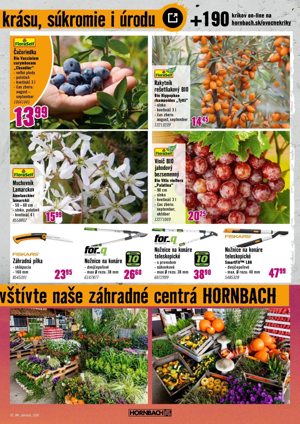HORNBACH leták - Váš ďalší projekt - Jesenná záhrada