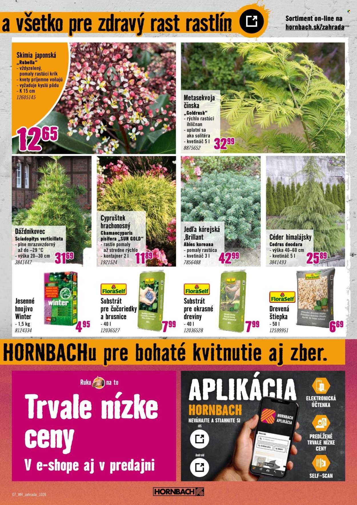 HORNBACH leták - Váš ďalší projekt - Jesenná záhrada