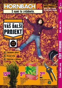 HORNBACH leták - Váš ďalší projekt - Jesenná záhrada