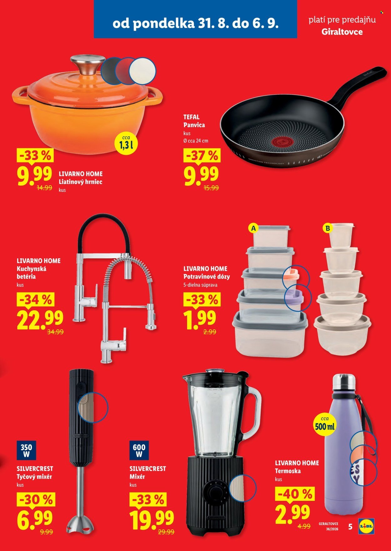 LIDL leták - Nová predajňa Giraltovce