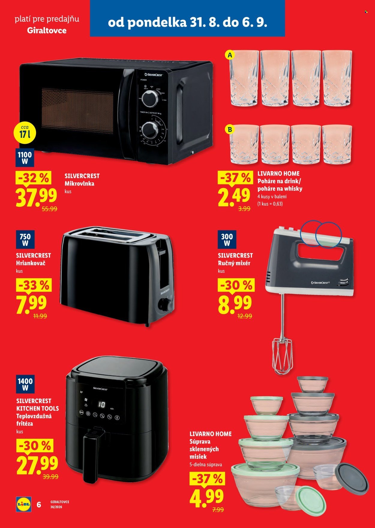 LIDL leták - Nová predajňa Giraltovce