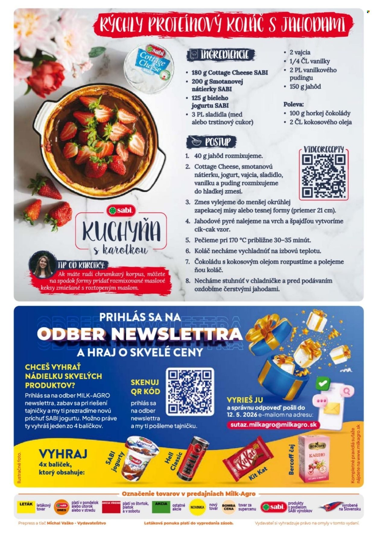 MILK AGRO leták - Od stredy 29.4.2026 (2026-04-29 - 2026-05-12) | 2