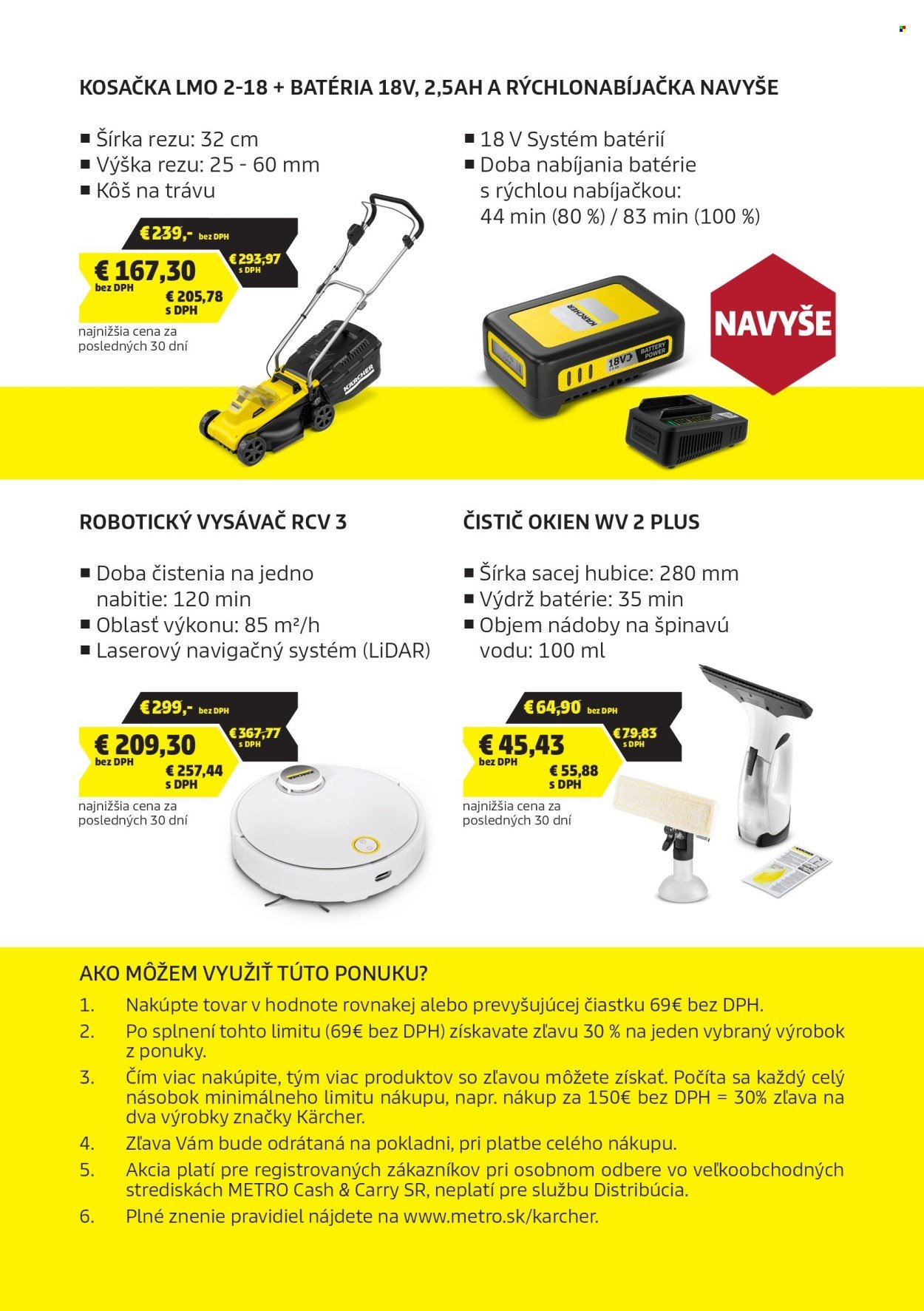 METRO leták - Karcher brožura