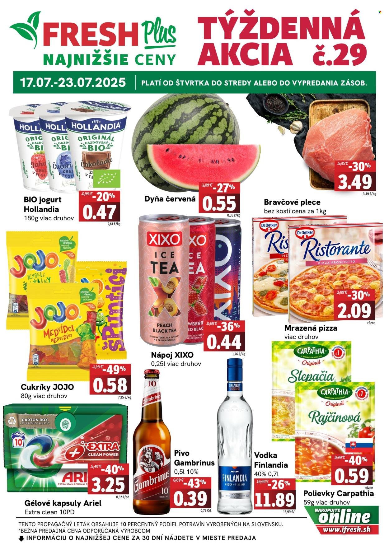FRESH leták - Týždenná akcia FRESH Plus (2025-07-17 - 2025-07-23) | 1