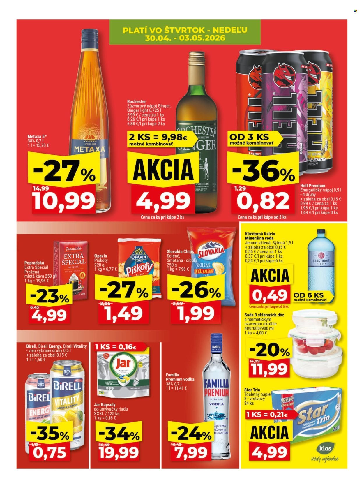 KLAS leták - Od pondelka 27.4.2026 (2026-04-27 - 2026-05-03) | 28