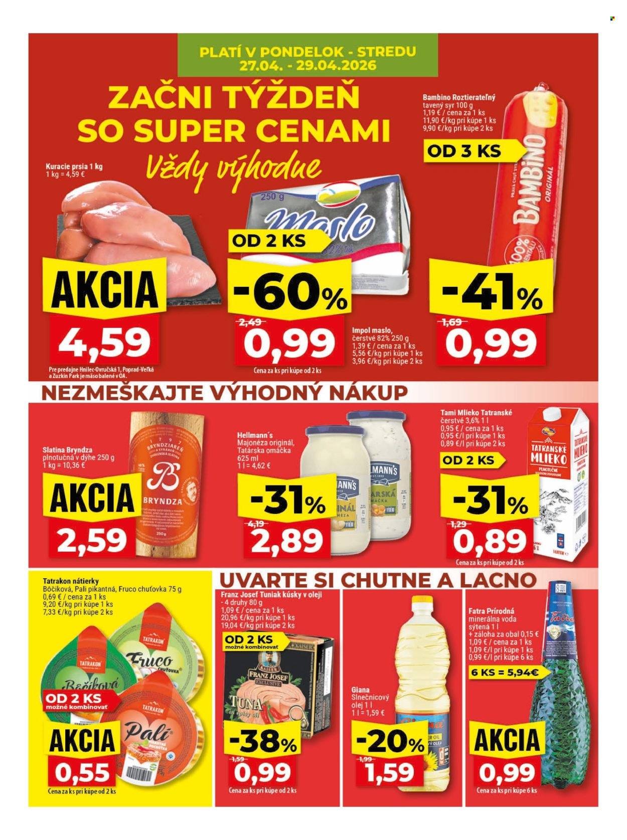 KLAS leták - Od pondelka 27.4.2026 (2026-04-27 - 2026-05-03) | 4