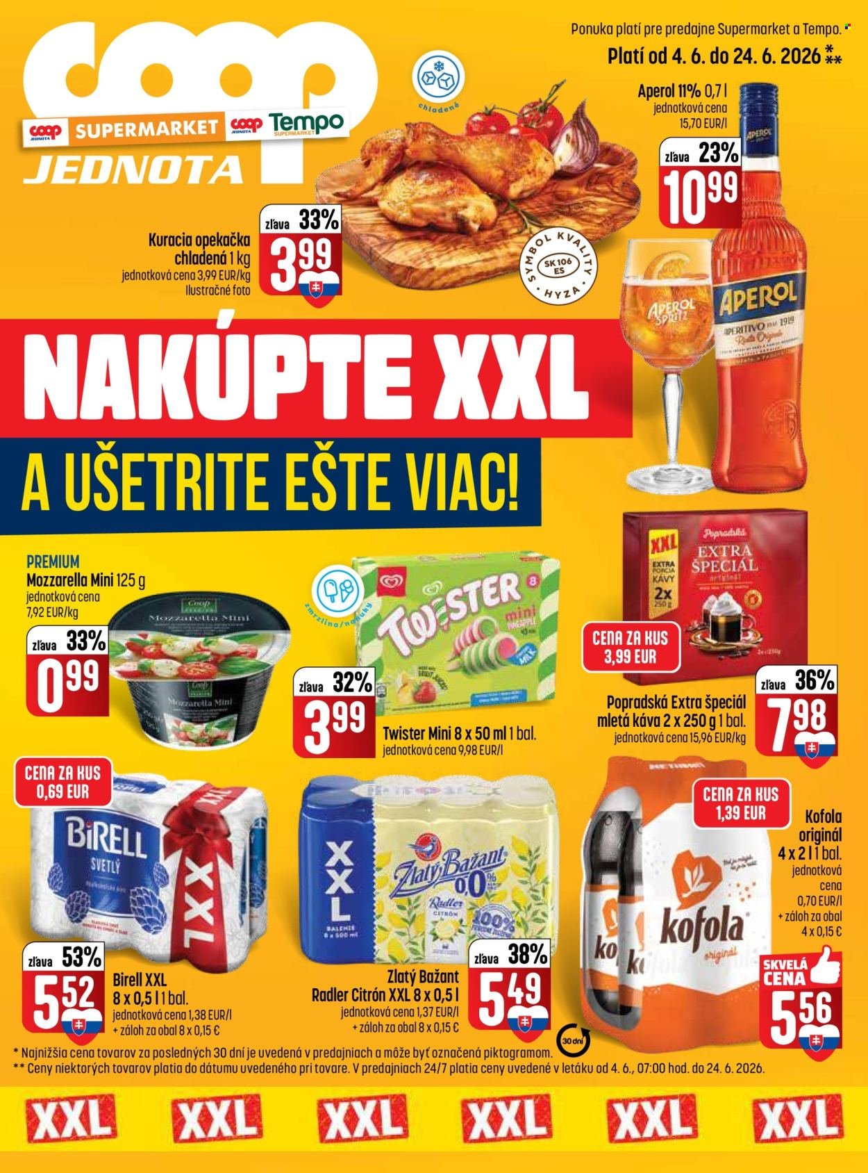 COOP JEDNOTA leták - Od štvrtka 4.6.2026
