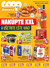COOP JEDNOTA leták - Od štvrtka 4.6.2026