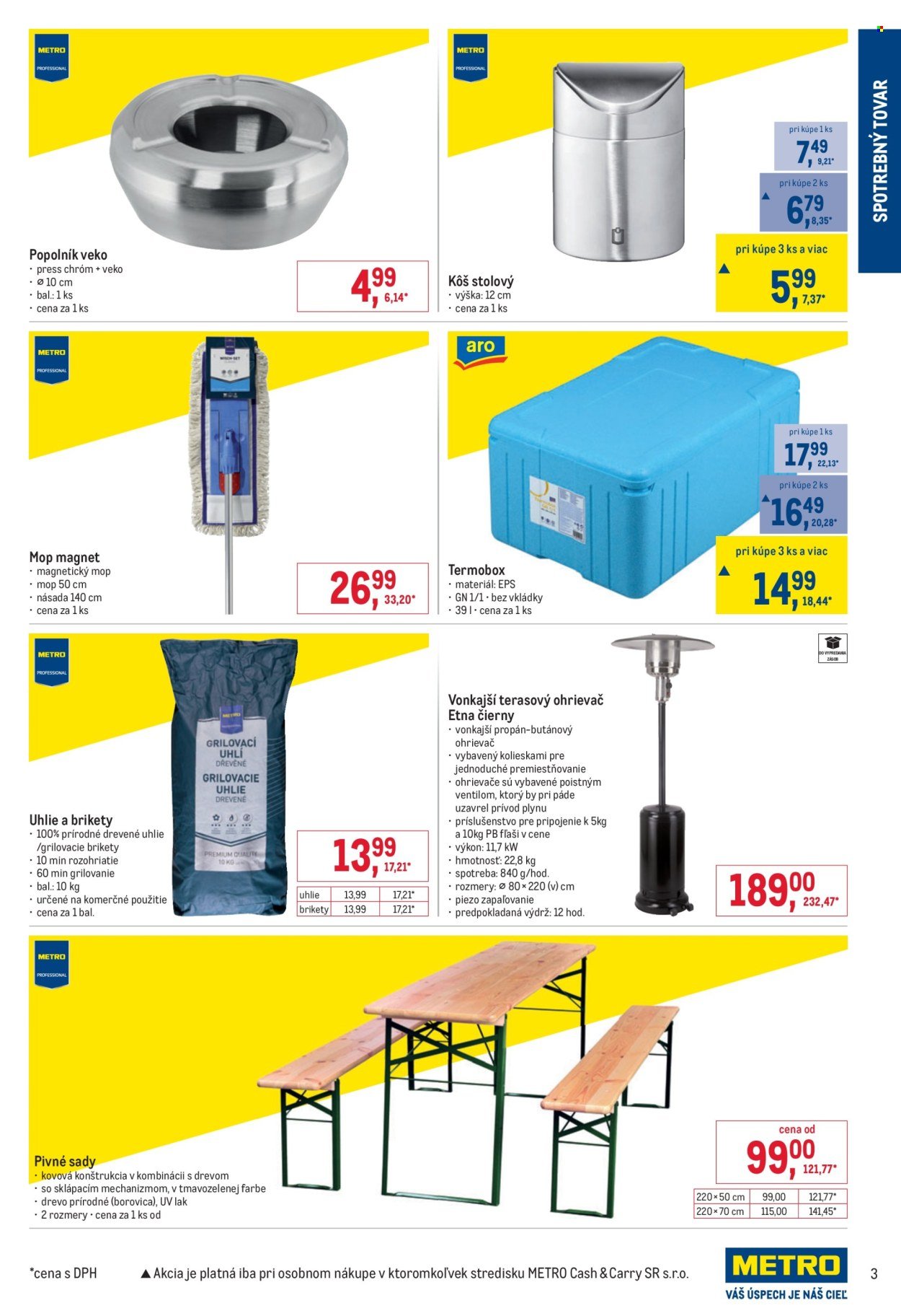 METRO leták - Spotrebný tovar (2026-01-28 - 2026-02-10) | 3