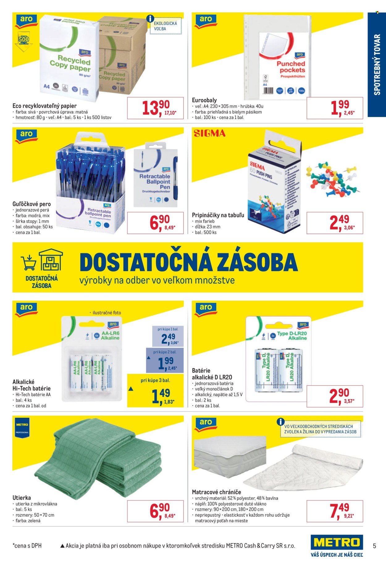 METRO leták - Spotrebný tovar (2026-01-28 - 2026-02-10) | 5