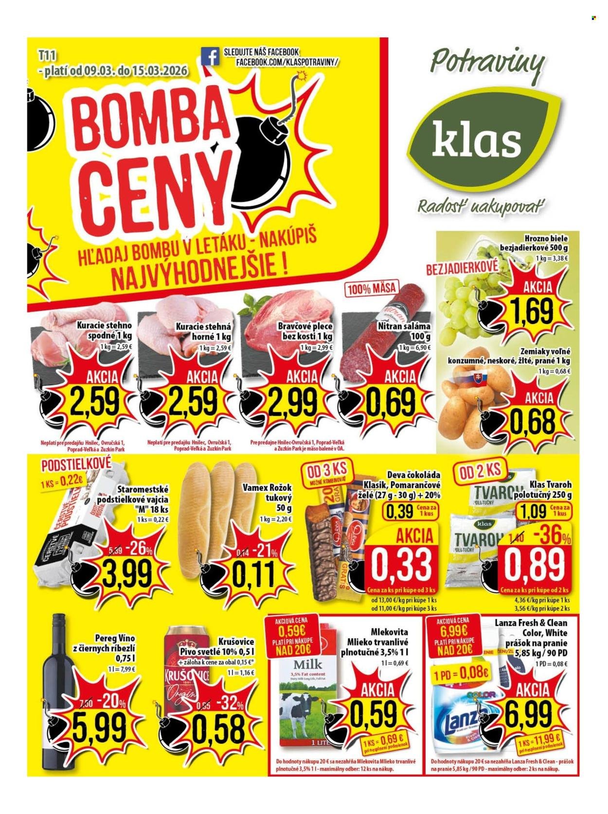 KLAS leták - Od pondelka 9.3.2026 (2026-03-09 - 2026-03-15) | 1