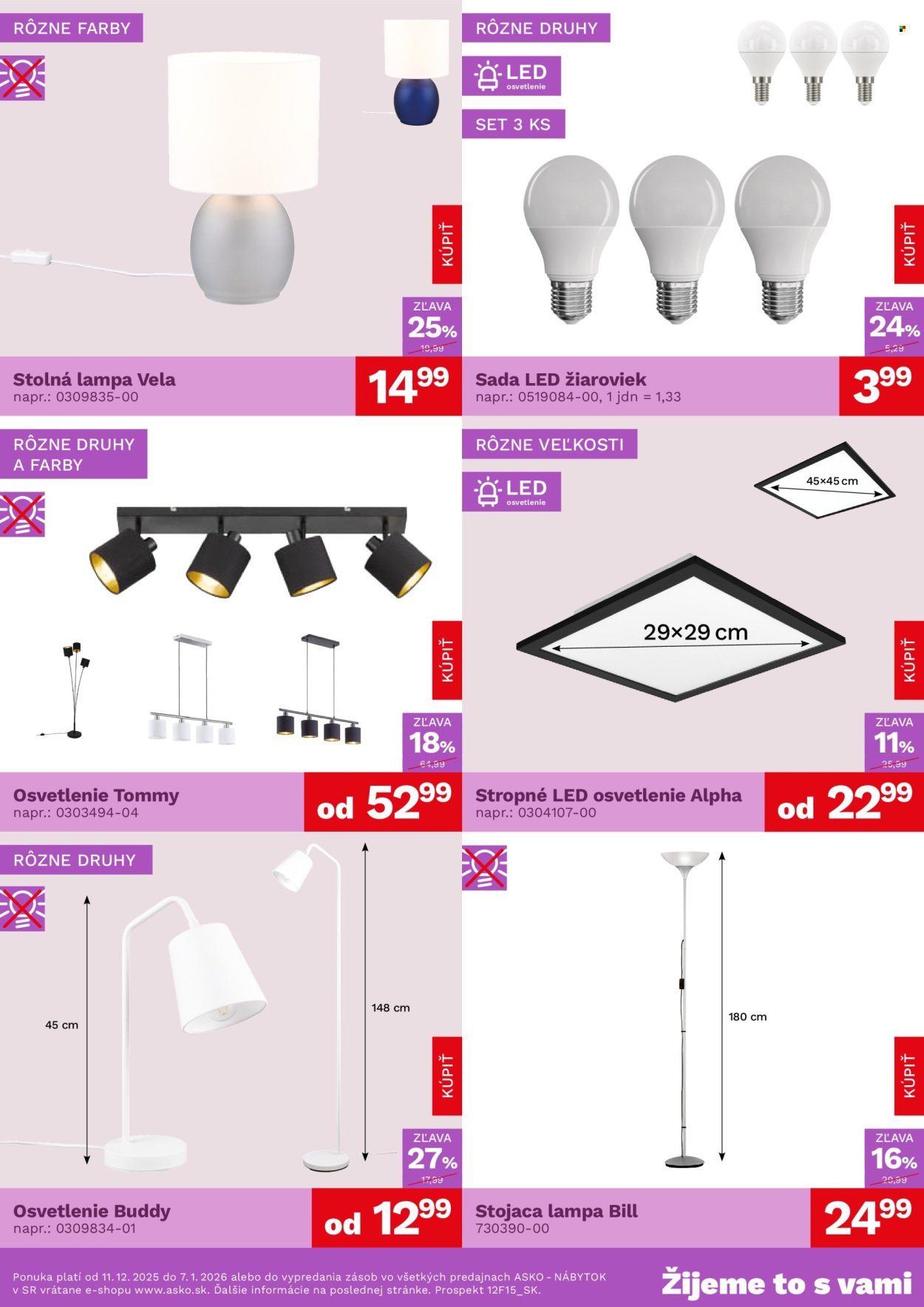 ASKO NÁBYTOK leták - Bytové doplnky za skvelé ceny (2025-12-11 - 2026-01-07) | 4