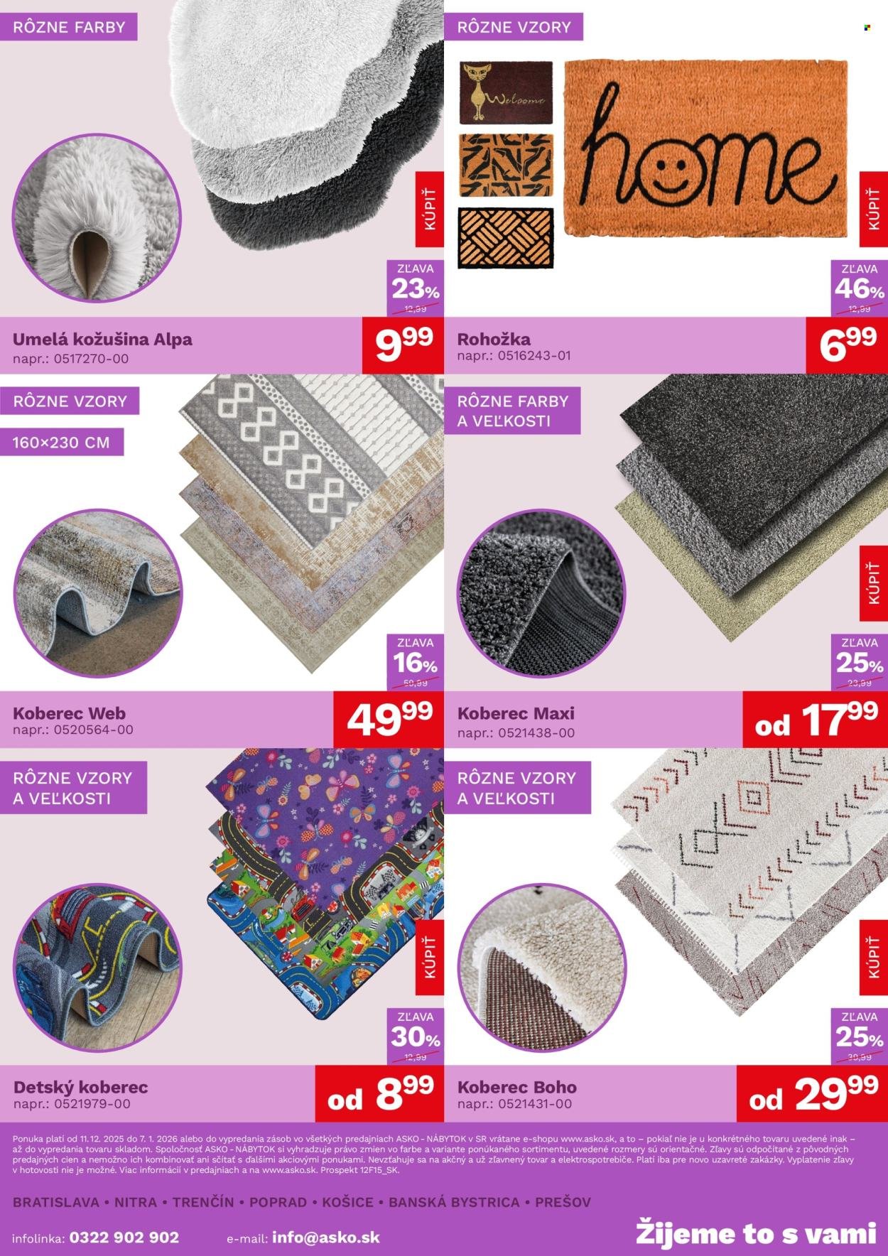 ASKO NÁBYTOK leták - Bytové doplnky za skvelé ceny (2025-12-11 - 2026-01-07) | 5