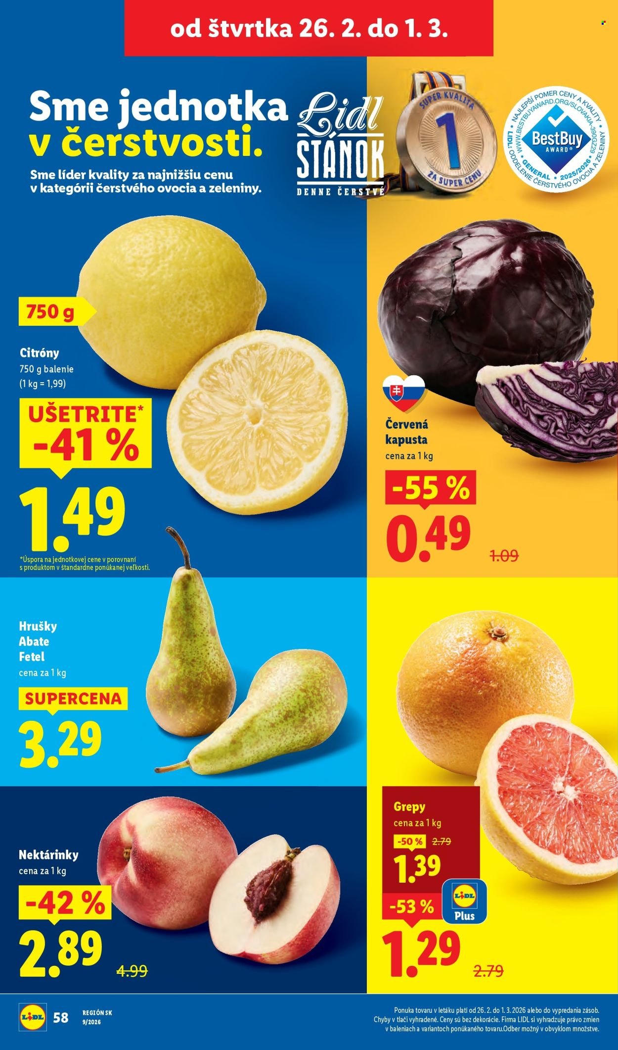 LIDL leták - Od štvrtka 26.2.2026 (2026-02-26 - 2026-03-01) | 16