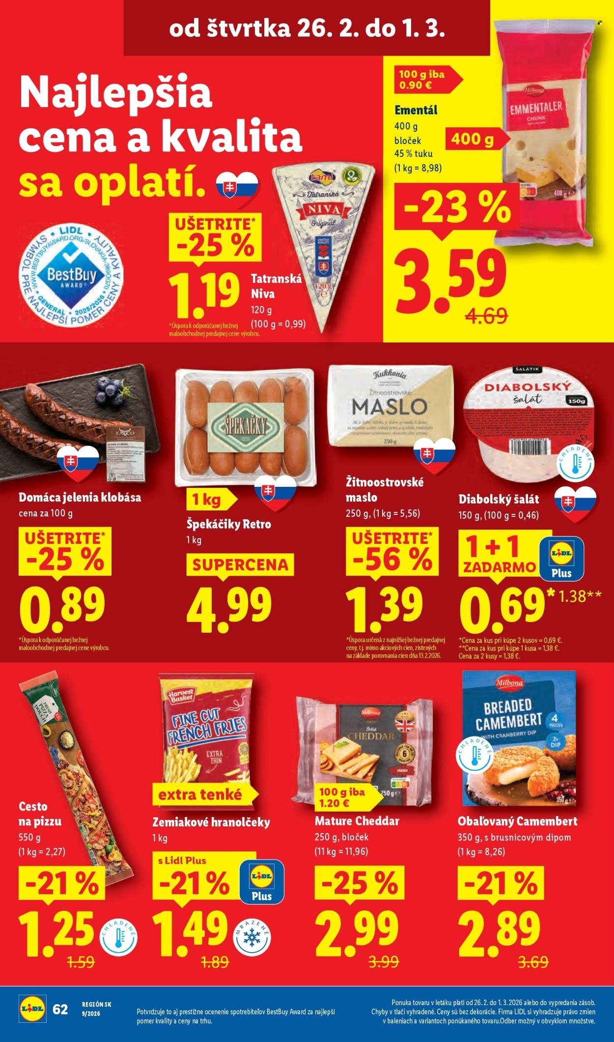 LIDL leták - Od štvrtka 26.2.2026 (2026-02-26 - 2026-03-01) | 20