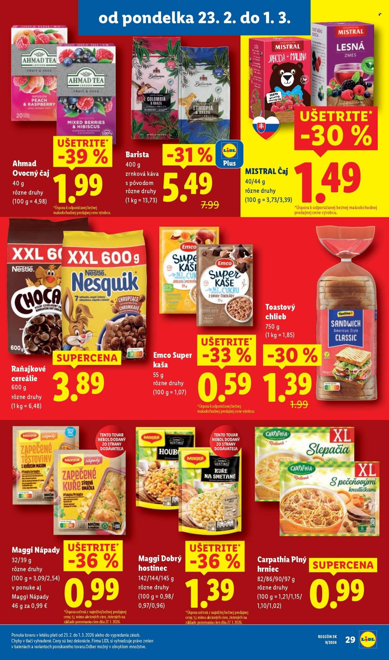 LIDL leták - Od štvrtka 26.2.2026 (2026-02-26 - 2026-03-01) | 71