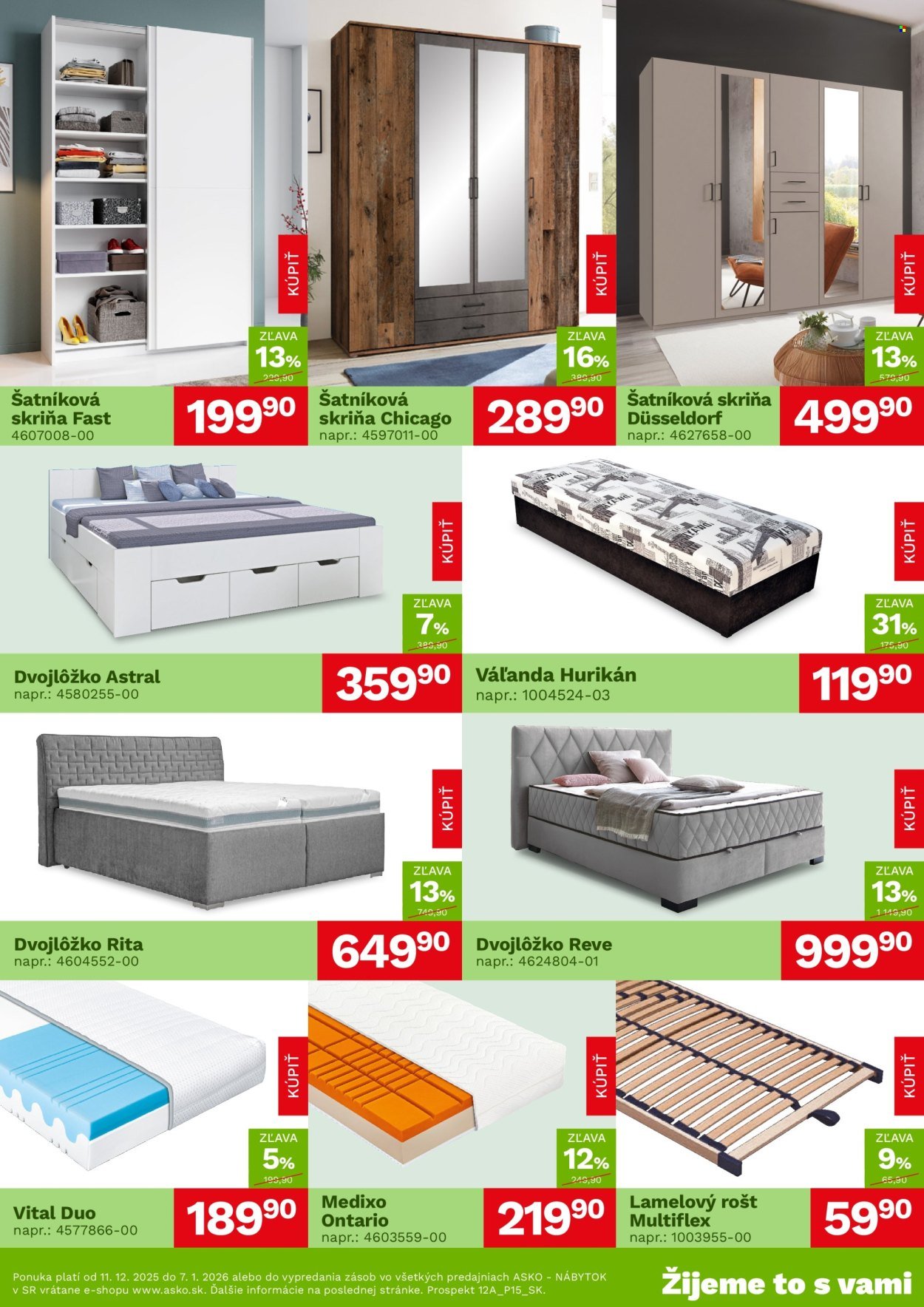 ASKO NÁBYTOK leták - Akčná ponuka (2025-12-11 - 2026-01-07) | 3
