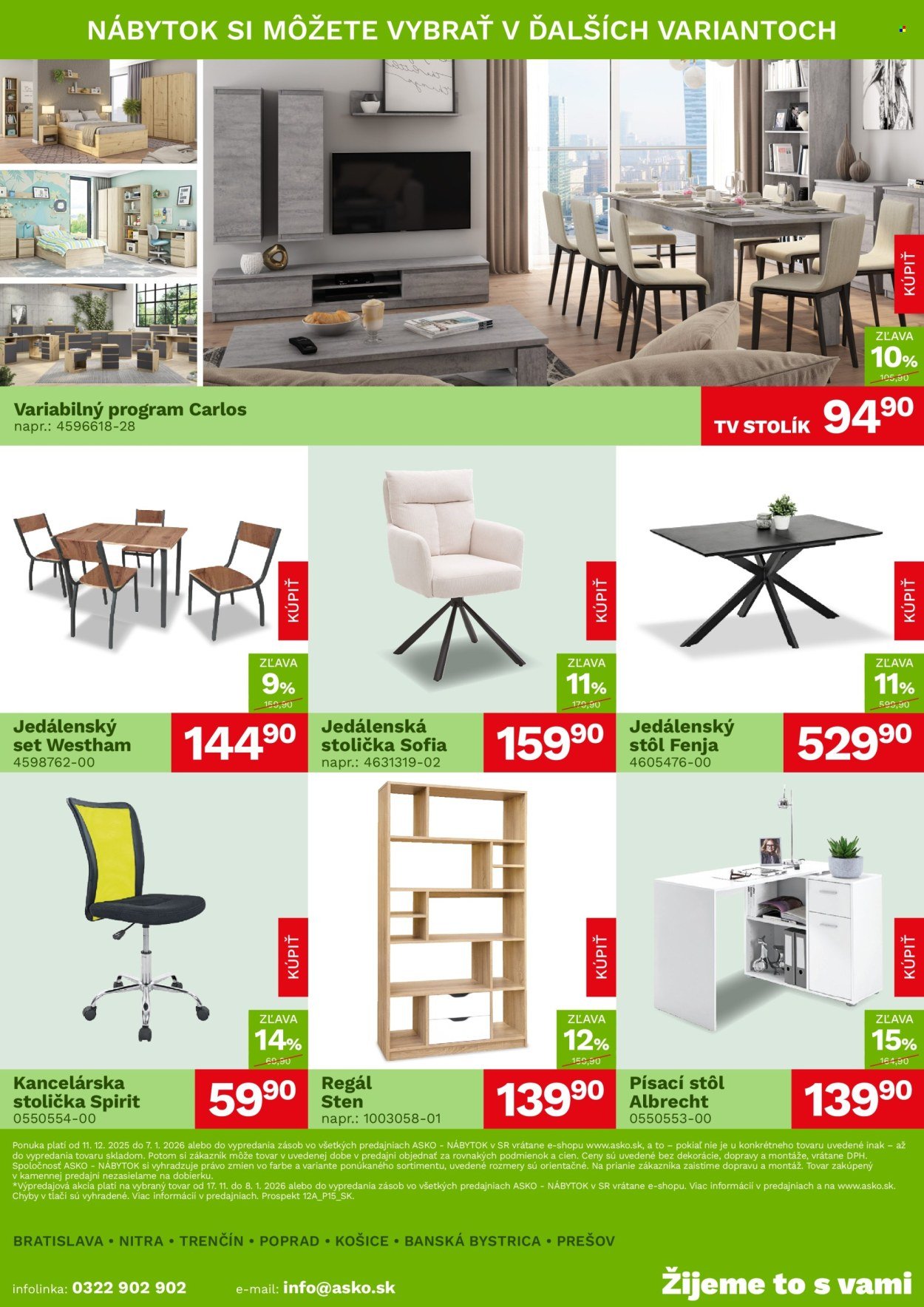 ASKO NÁBYTOK leták - Akčná ponuka (2025-12-11 - 2026-01-07) | 4