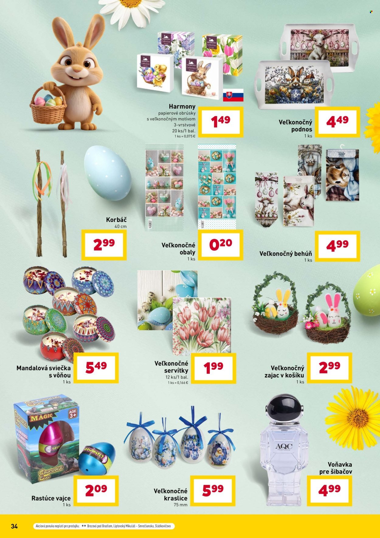 BILLA leták - Doprajte si kvalitnú Veľkú noc (2026-03-11 - 2026-04-06) | 34