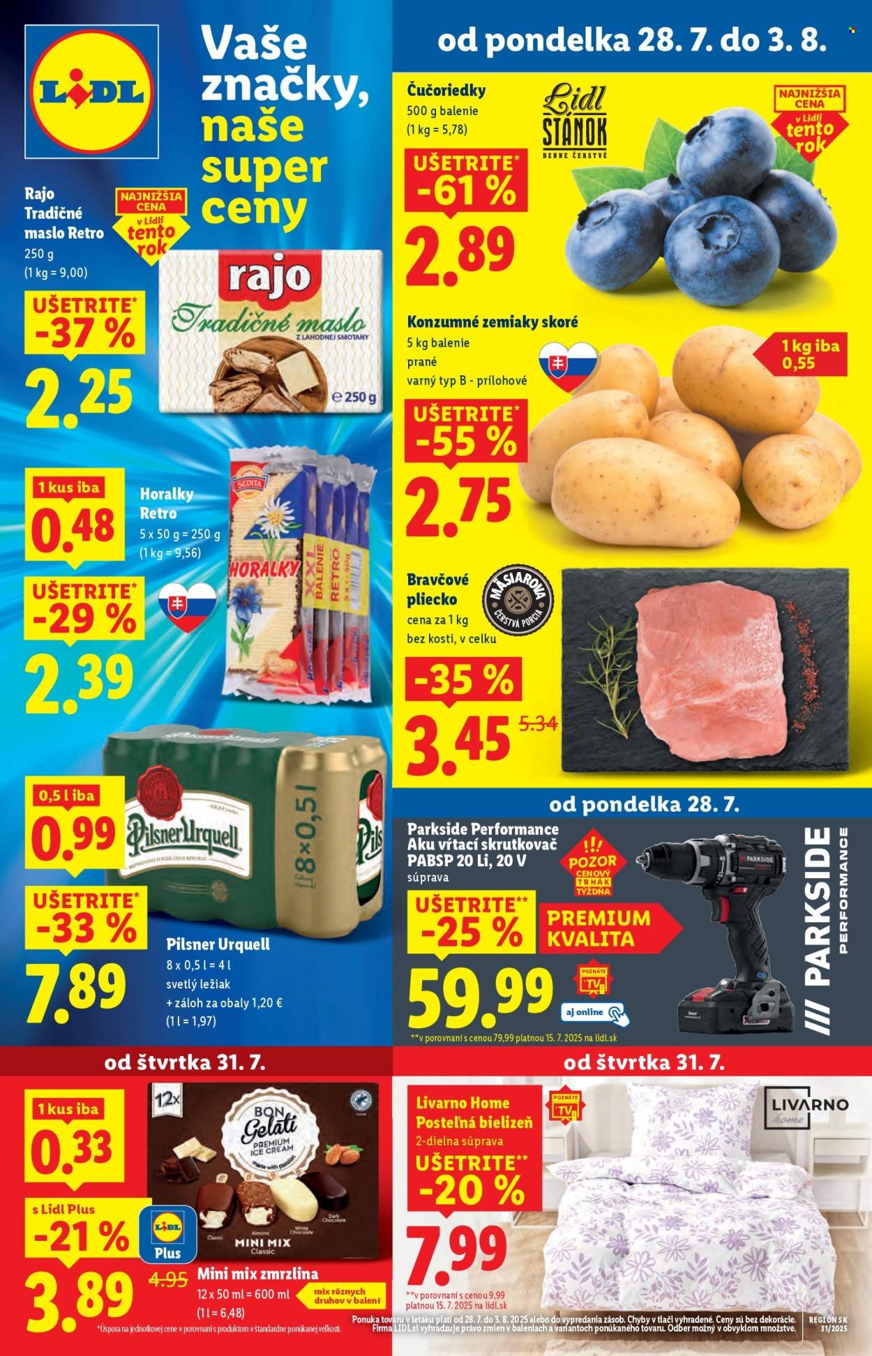 LIDL leták - Od pondelka 28.7.2025 (2025-07-28 - 2025-08-03) | 1