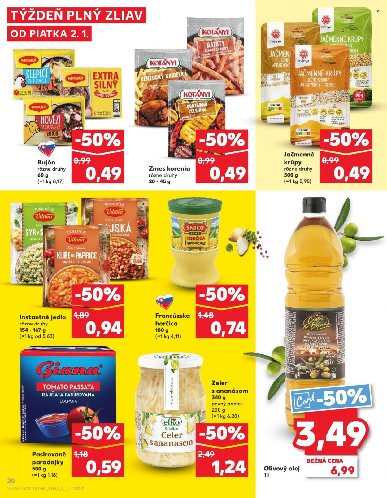 KAUFLAND leták - Od piatka 2.1.2026 (2026-01-02 - 2026-01-07) | 20