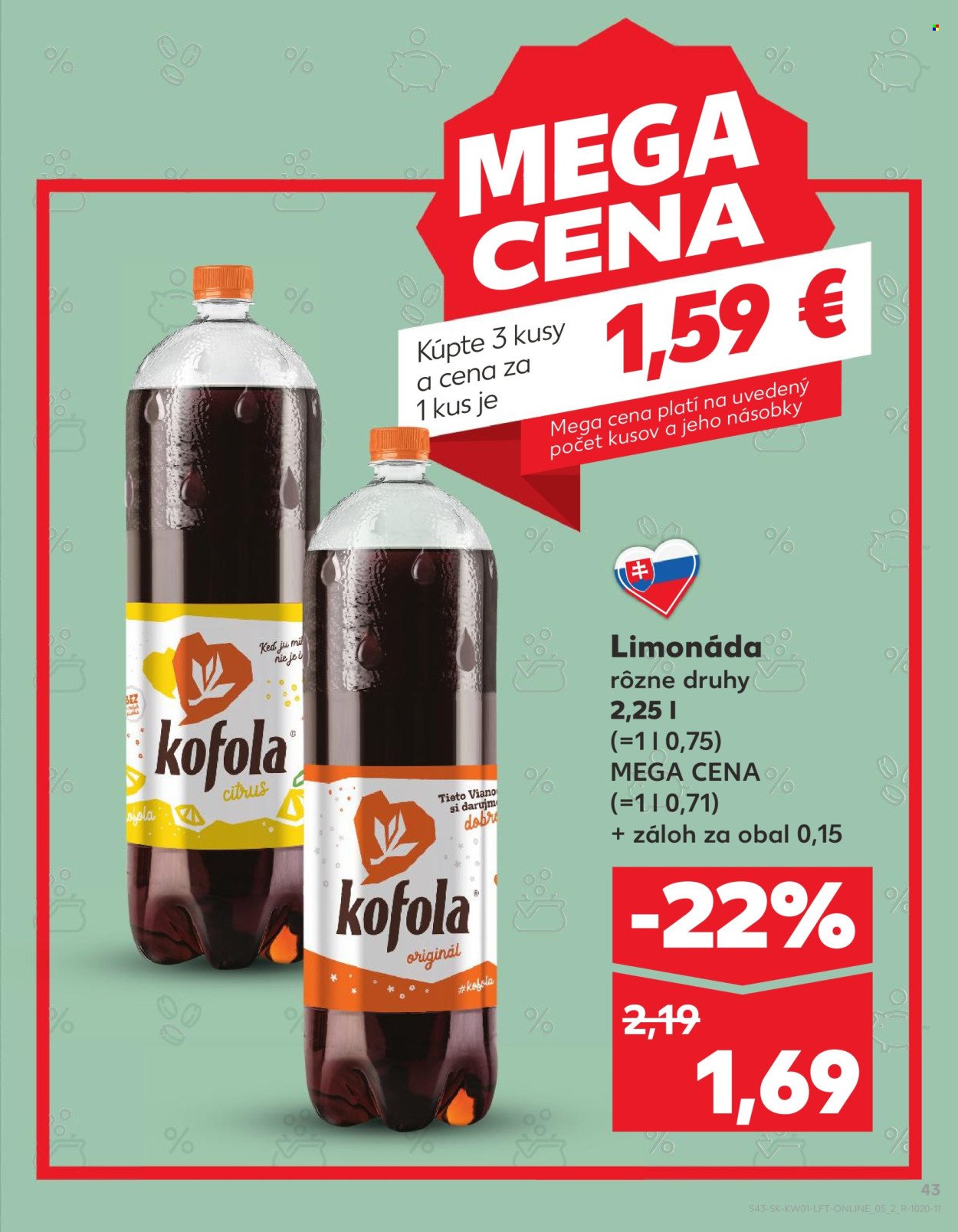 KAUFLAND leták - Od piatka 2.1.2026 (2026-01-02 - 2026-01-07) | 43