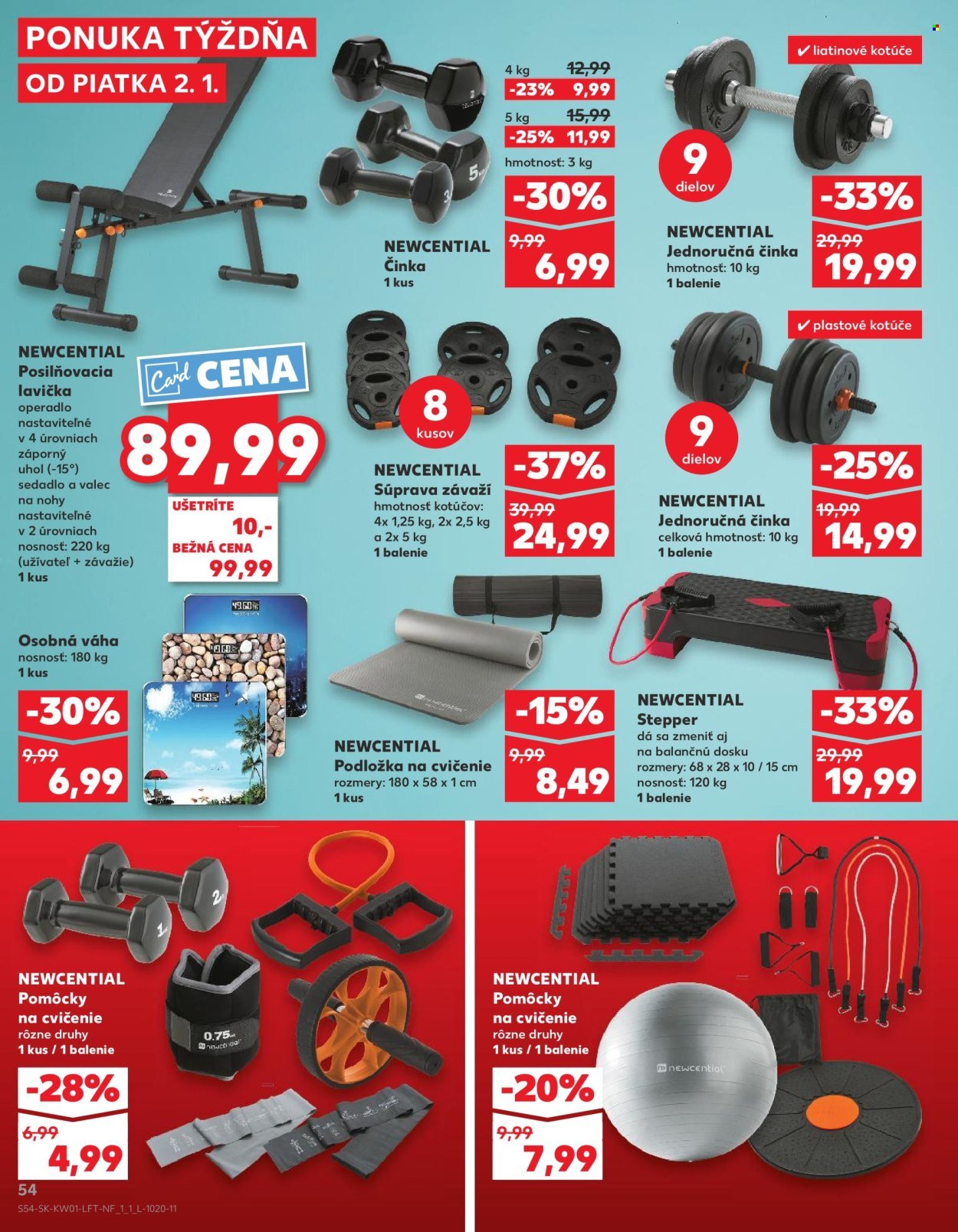 KAUFLAND leták - Od piatka 2.1.2026 (2026-01-02 - 2026-01-07) | 54