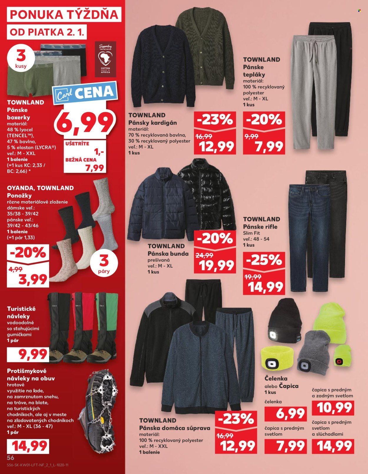 KAUFLAND leták - Od piatka 2.1.2026 (2026-01-02 - 2026-01-07) | 56